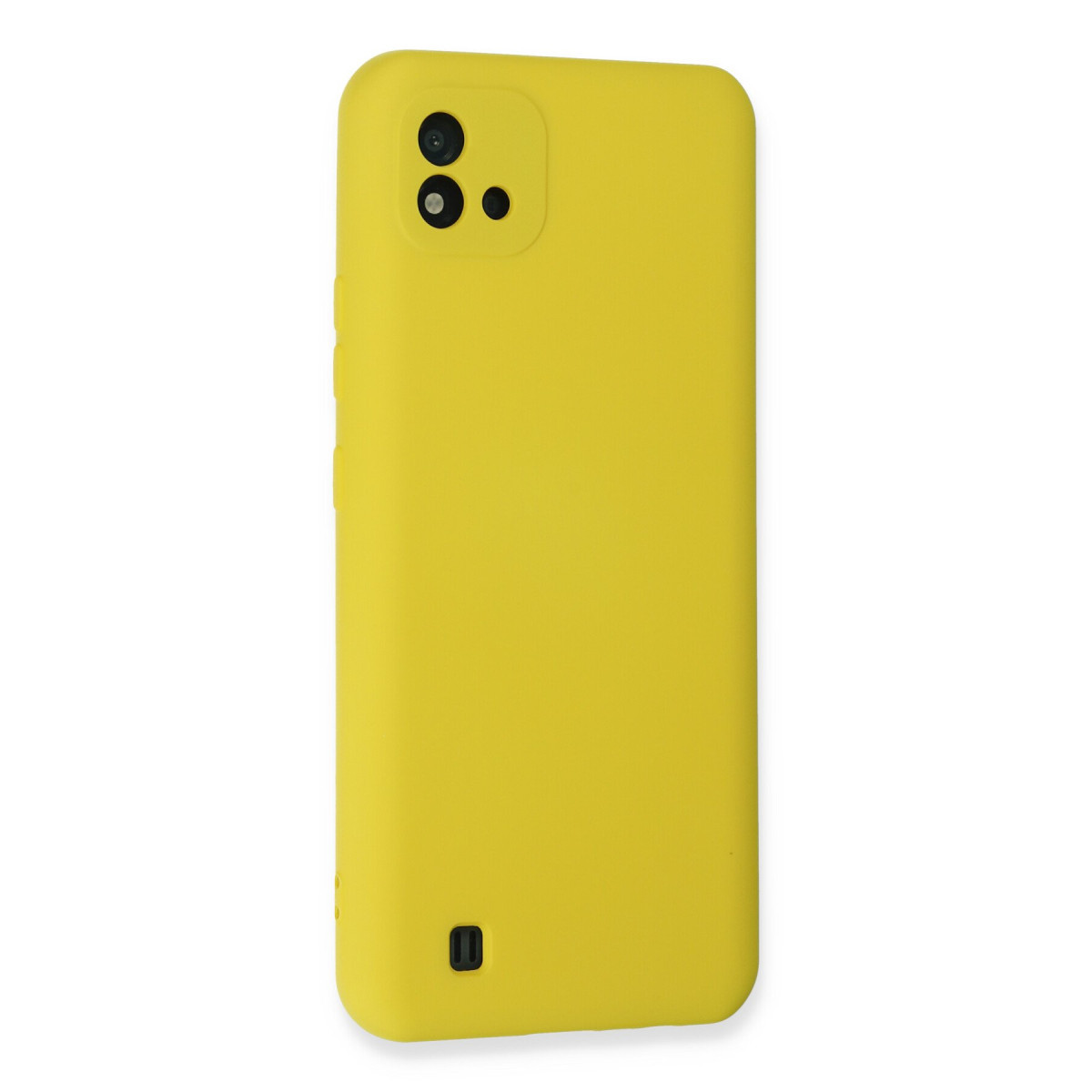 Newface Realme C11 2021 Kılıf Nano içi Kadife Silikon - Sarı — görsel 9
