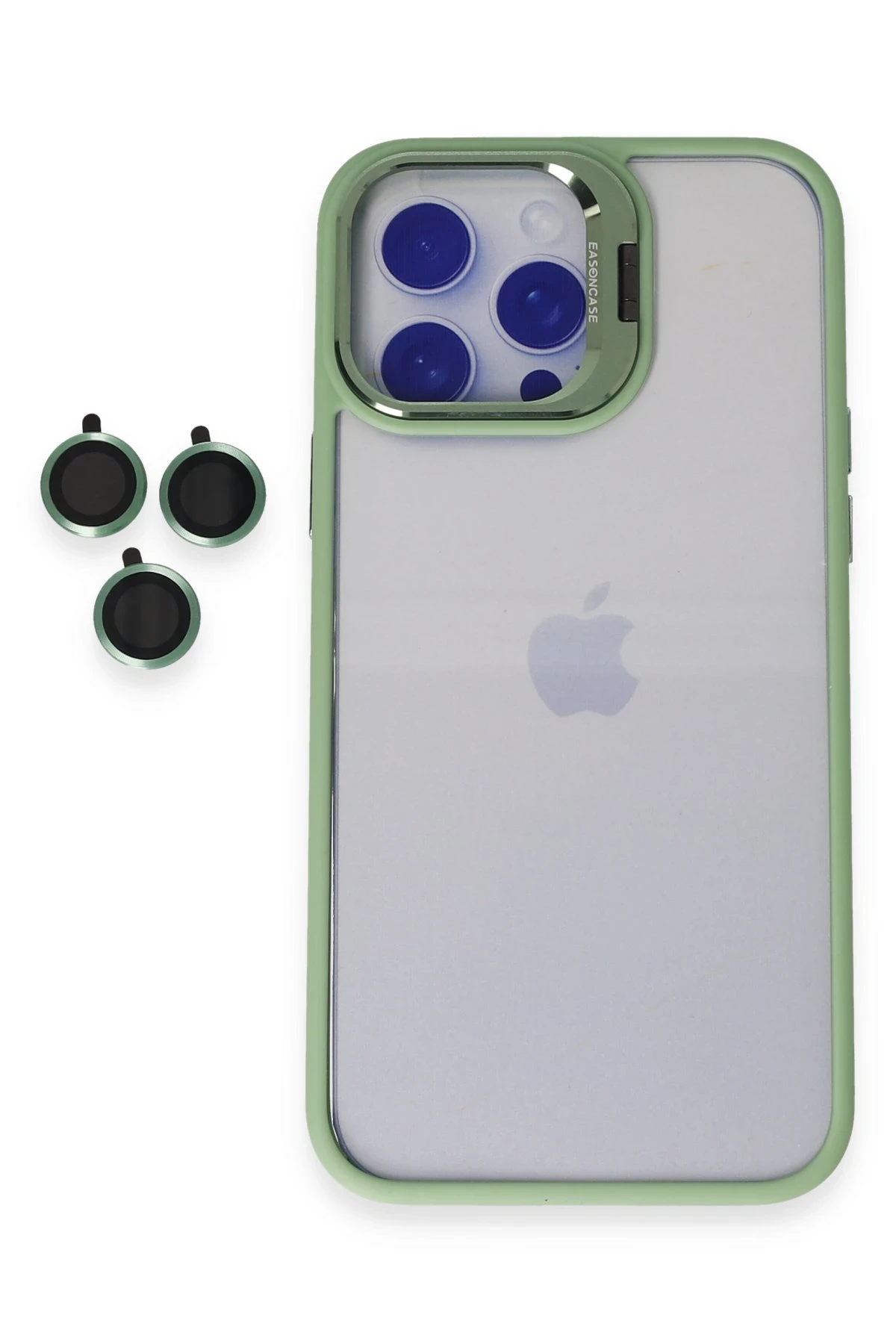 Joko iPhone 14 Pro Max Kılıf Roblox Lens Standlı Kapak - Yeşil