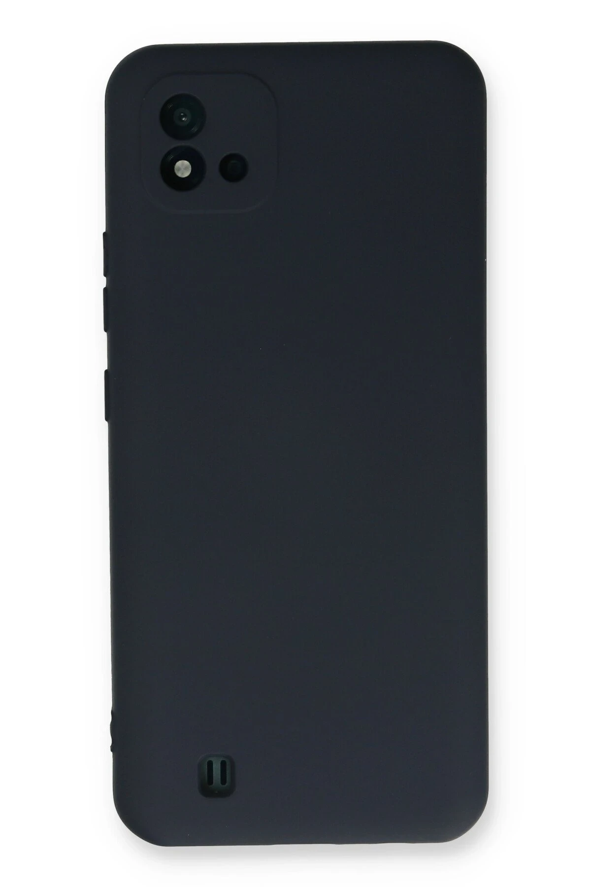 Newface Realme C11 2021 Kılıf Nano içi Kadife Silikon - Lacivert