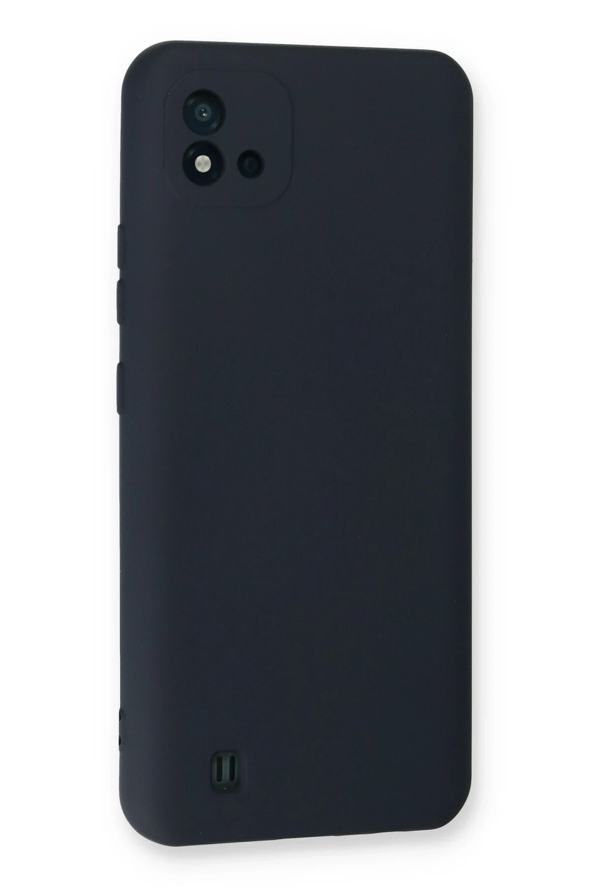 Newface Realme C11 2021 Kılıf Nano içi Kadife Silikon - Lacivert