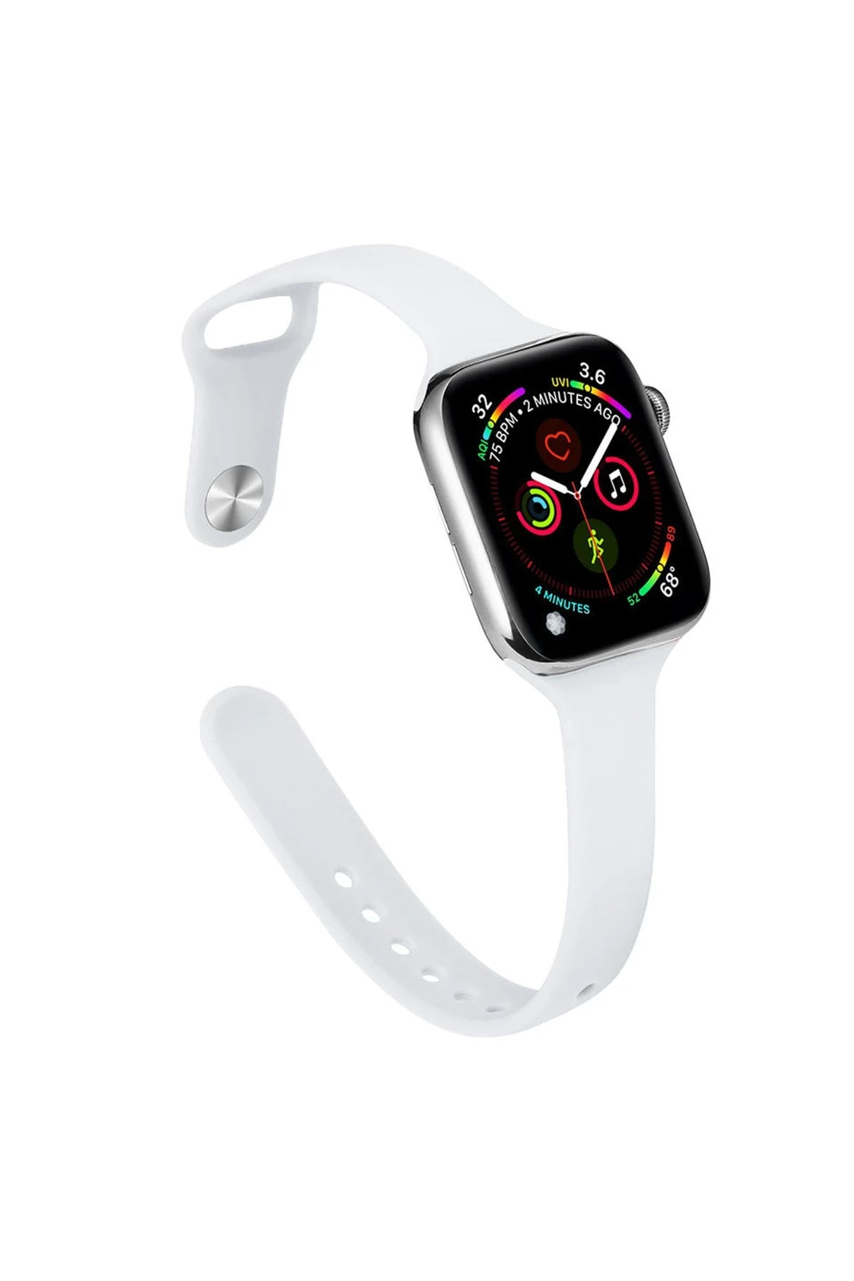 Newface Apple Watch 42mm Klasik Kordon - Beyaz