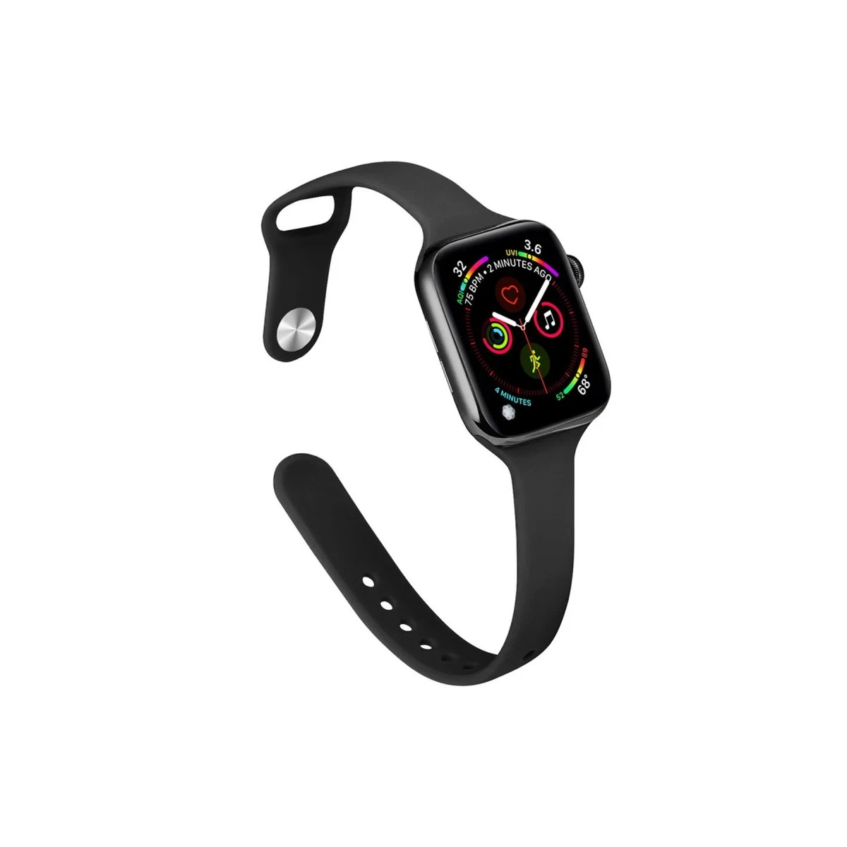 Newface Apple Watch 42mm Klasik Kordon - Siyah