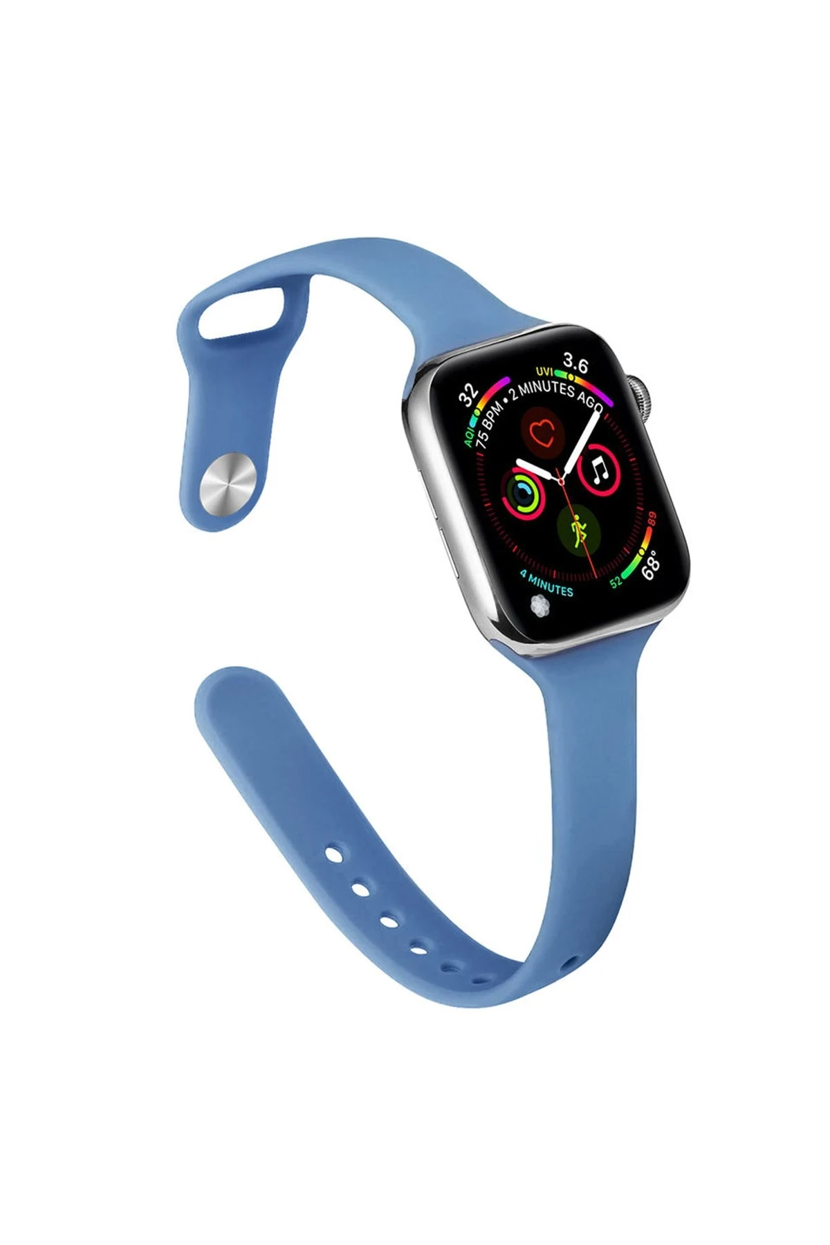 Newface Apple Watch 42mm Klasik Kordon - Koyu Mavi