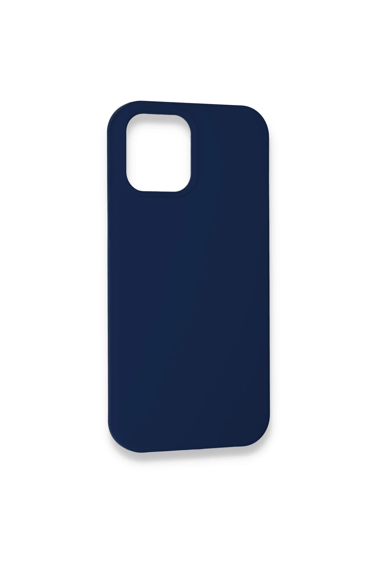 Newface iPhone 12 Pro Kılıf Lansman Legant Silikon - Lacivert