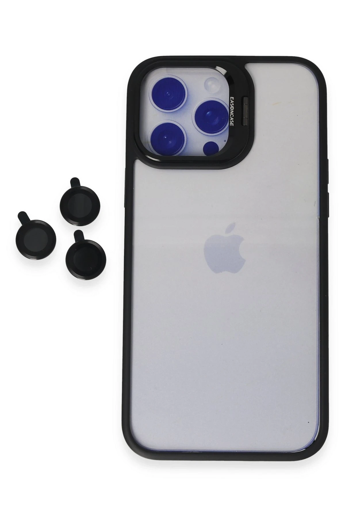 Joko Apple iPhone 15 Pro Kılıf Roblox Lens Standlı Kapak - Siyah