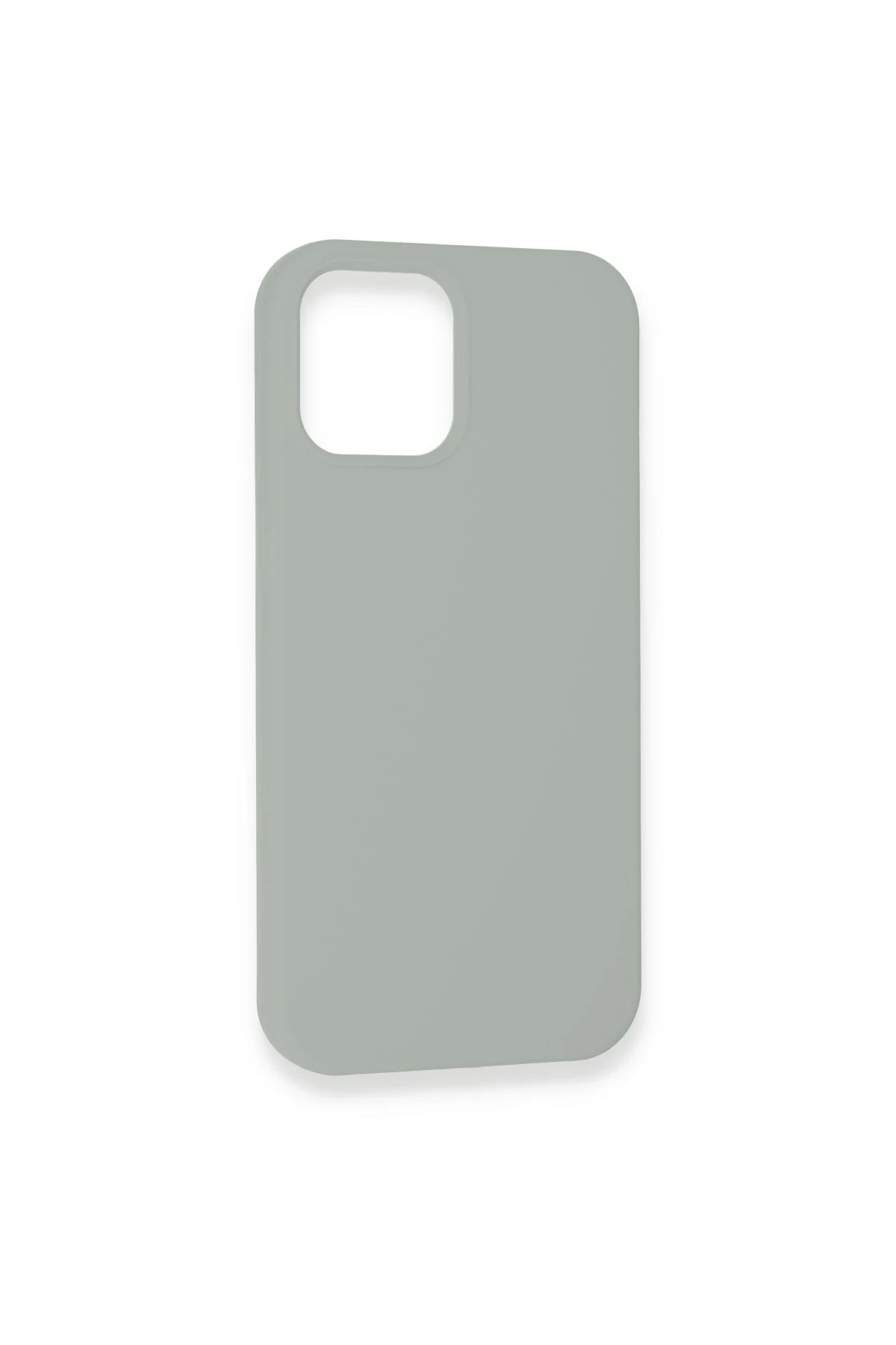Newface iPhone 12 Pro Kılıf Lansman Legant Silikon - Açık Gri