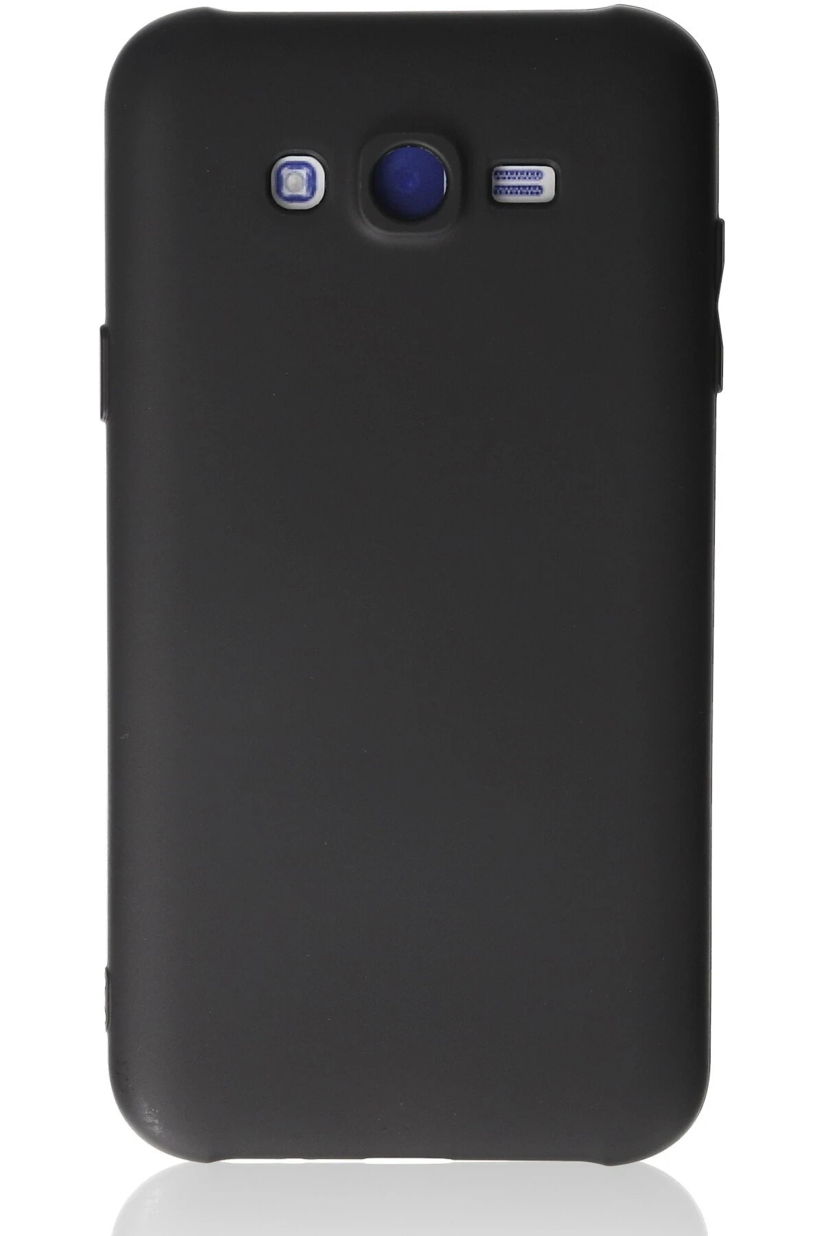 Newface Samsung Galaxy J7 Kılıf First Silikon - Siyah
