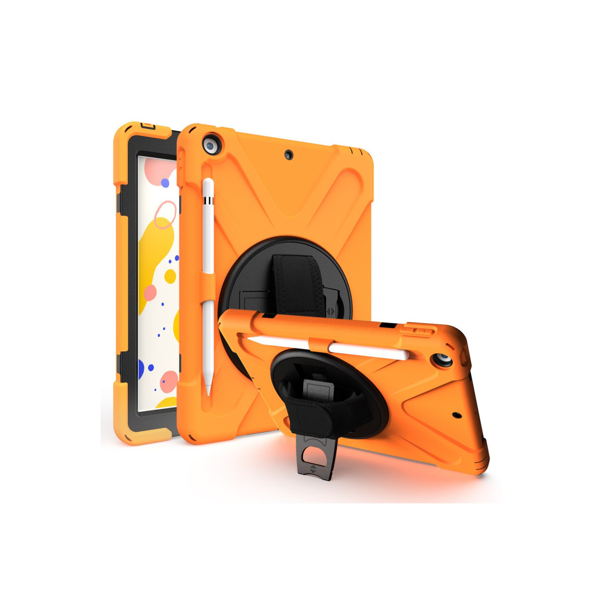 Newface Apple iPad 10.2 (7.nesil) Kılıf Amazing Tablet Kapak - Turuncu — görsel 3