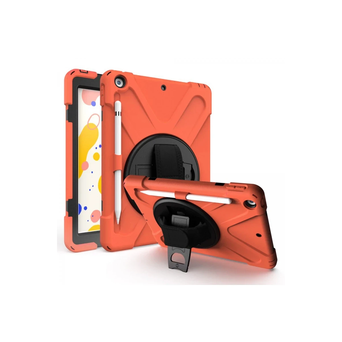 Newface Apple iPad 5 Air 9.7 Kılıf Amazing Tablet Kapak - Turuncu — görsel 2