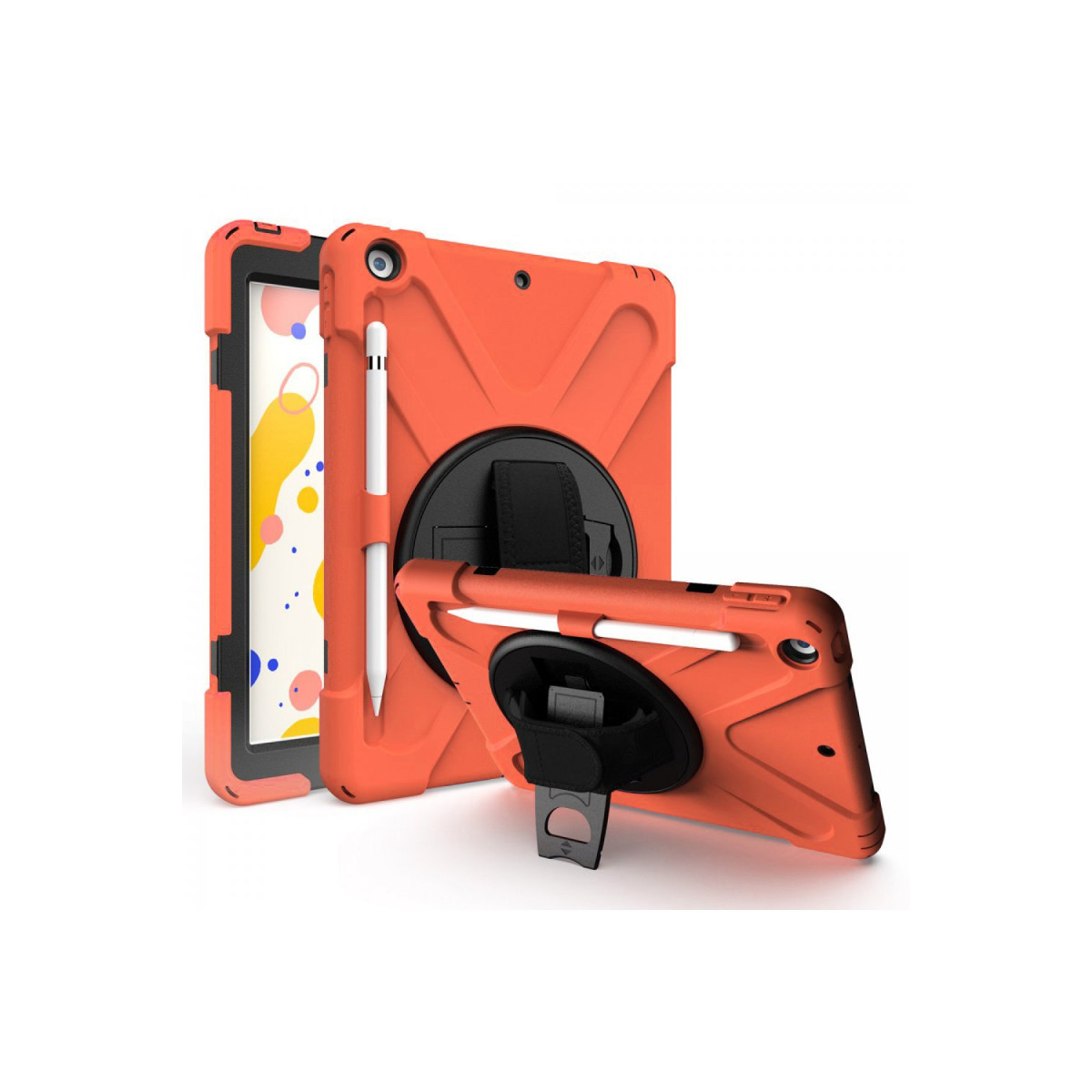 Newface Apple iPad 5 Air 9.7 Kılıf Amazing Tablet Kapak - Turuncu — görsel 3
