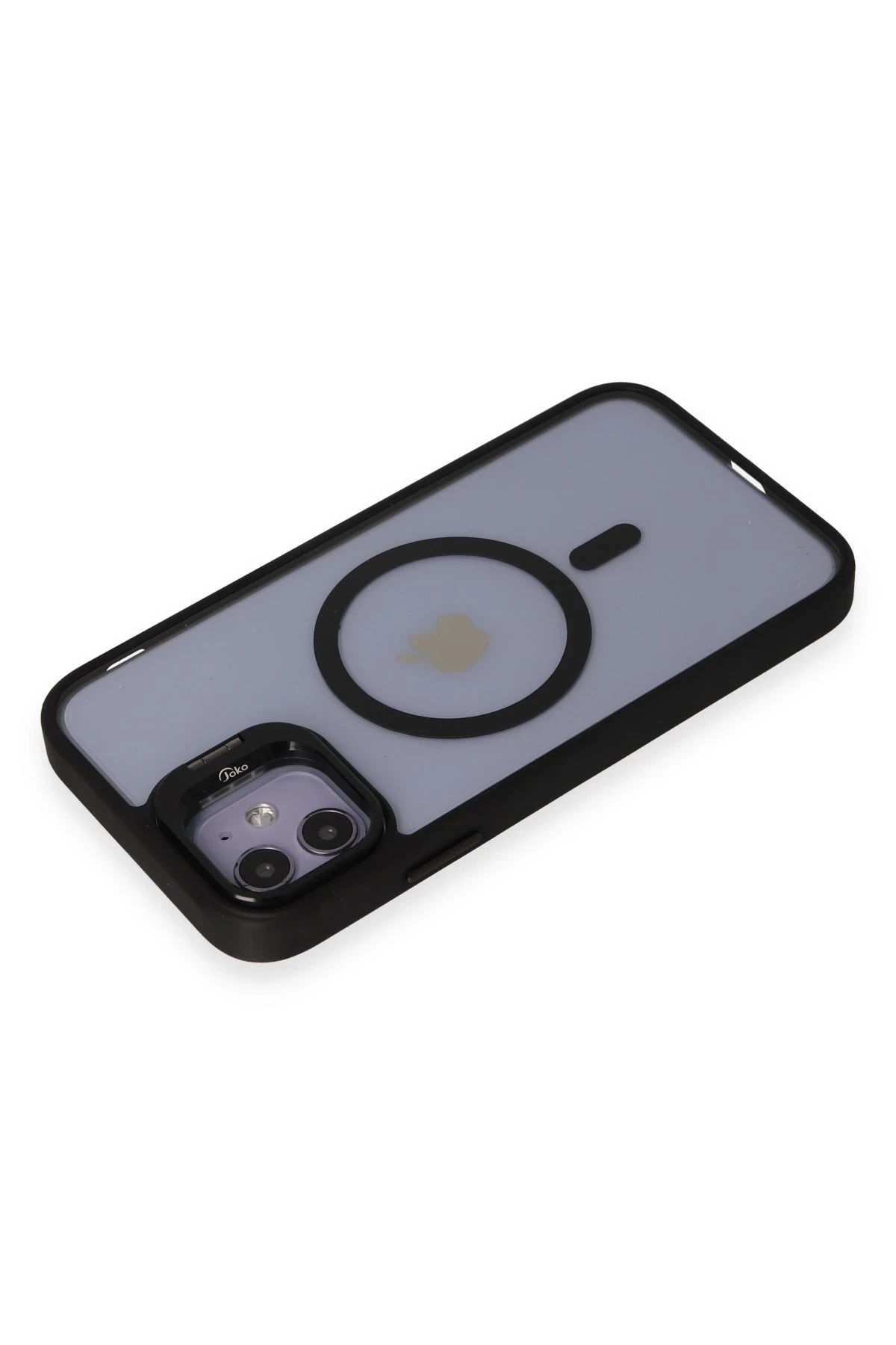 Joko Apple iPhone 11 Kılıf Roblox Lens Magsafe Standlı Kapak - Siyah — görsel 3
