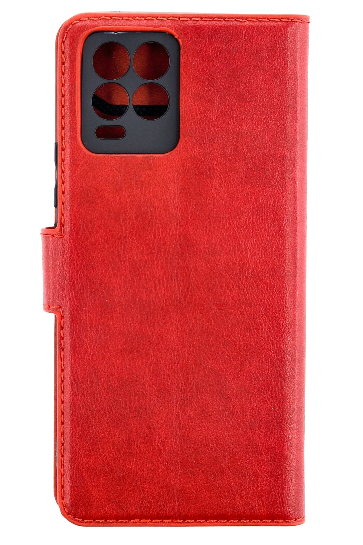 Newface Realme 8 Pro Kılıf Trend S Plus Kapaklı Kılıf - Kırmızı