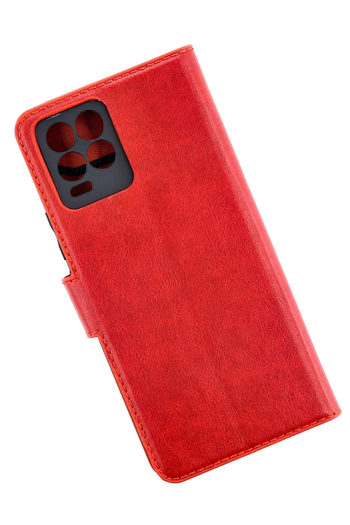 Newface Realme 8 Pro Kılıf Trend S Plus Kapaklı Kılıf - Kırmızı