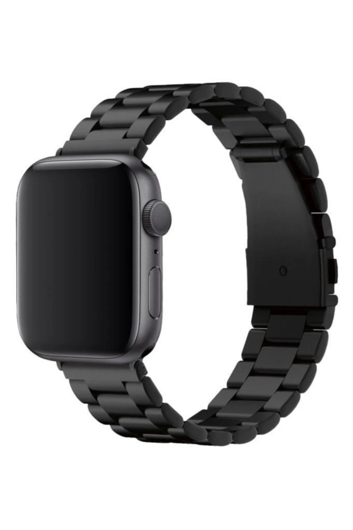 Newface Apple Watch 42mm Metal Baklalı Kordon - Siyah — görsel 2