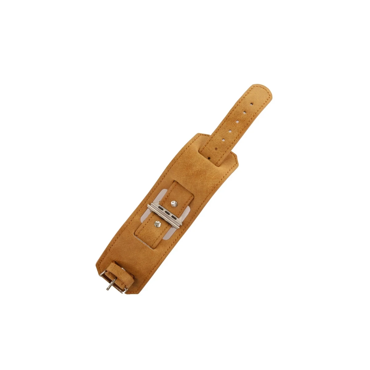 Newface Apple Watch 42mm NL17 Deri Kordon - Taba — görsel 2