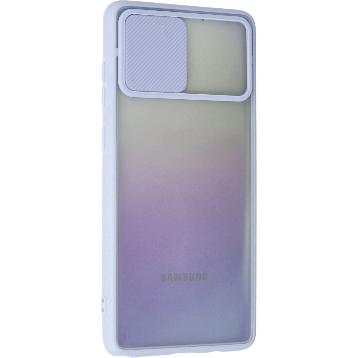 Newface Samsung Galaxy A81 / Note 10 Lite Kılıf Palm Buzlu Kamera Sürgülü Silikon - Lila — görsel 9