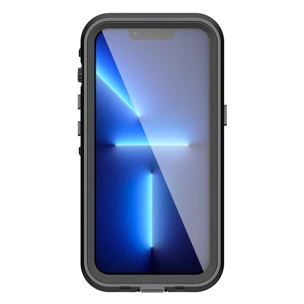 Newface Apple iPhone 13 Pro Kılıf Red Pepper Magneticsafe Su Geçirmez Kılıf - Siyah-Gri — görsel 6