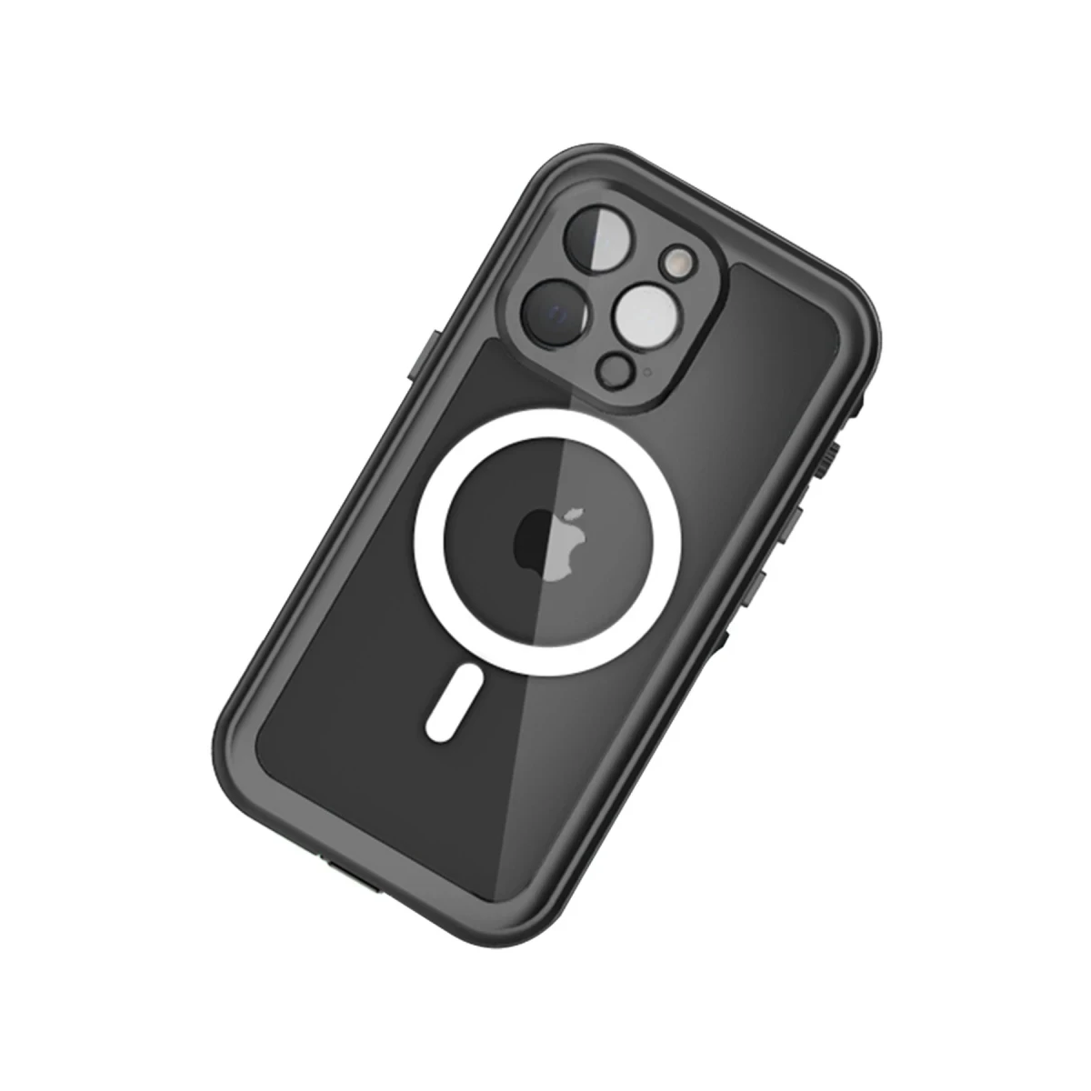 Newface Apple iPhone 13 Pro Kılıf Red Pepper Magneticsafe Su Geçirmez Kılıf - Siyah-Gri — görsel 7