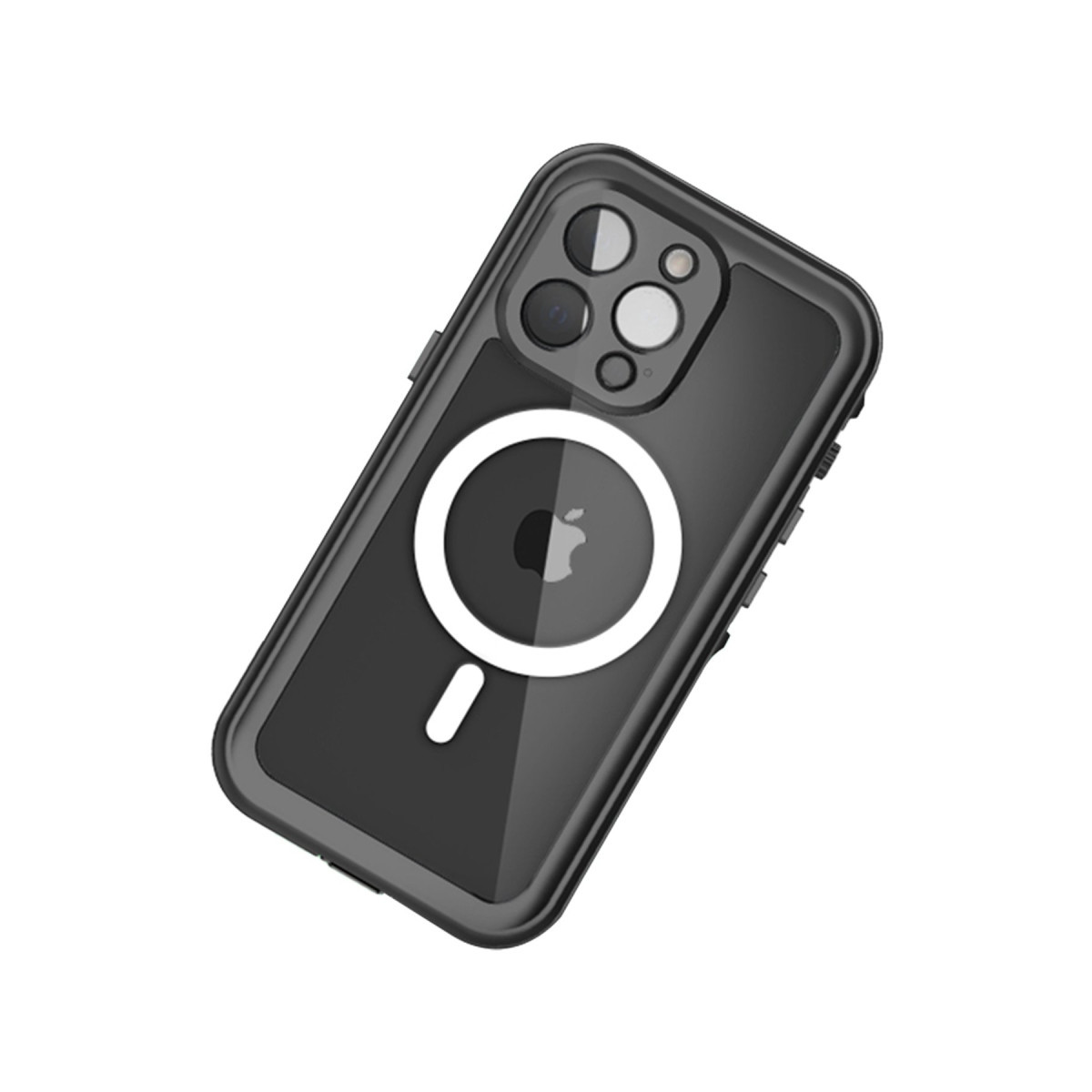 Newface Apple iPhone 13 Pro Kılıf Red Pepper Magneticsafe Su Geçirmez Kılıf - Siyah-Gri — görsel 11
