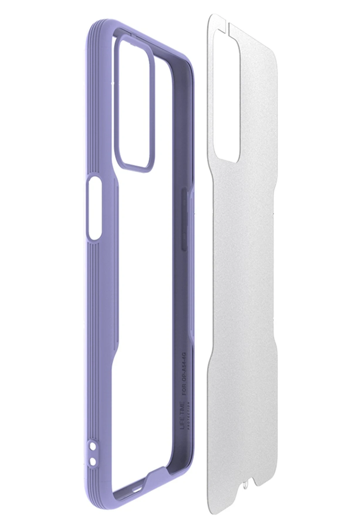 Newface Oppo A16 Kılıf Platin Silikon - Siyah — görsel 2
