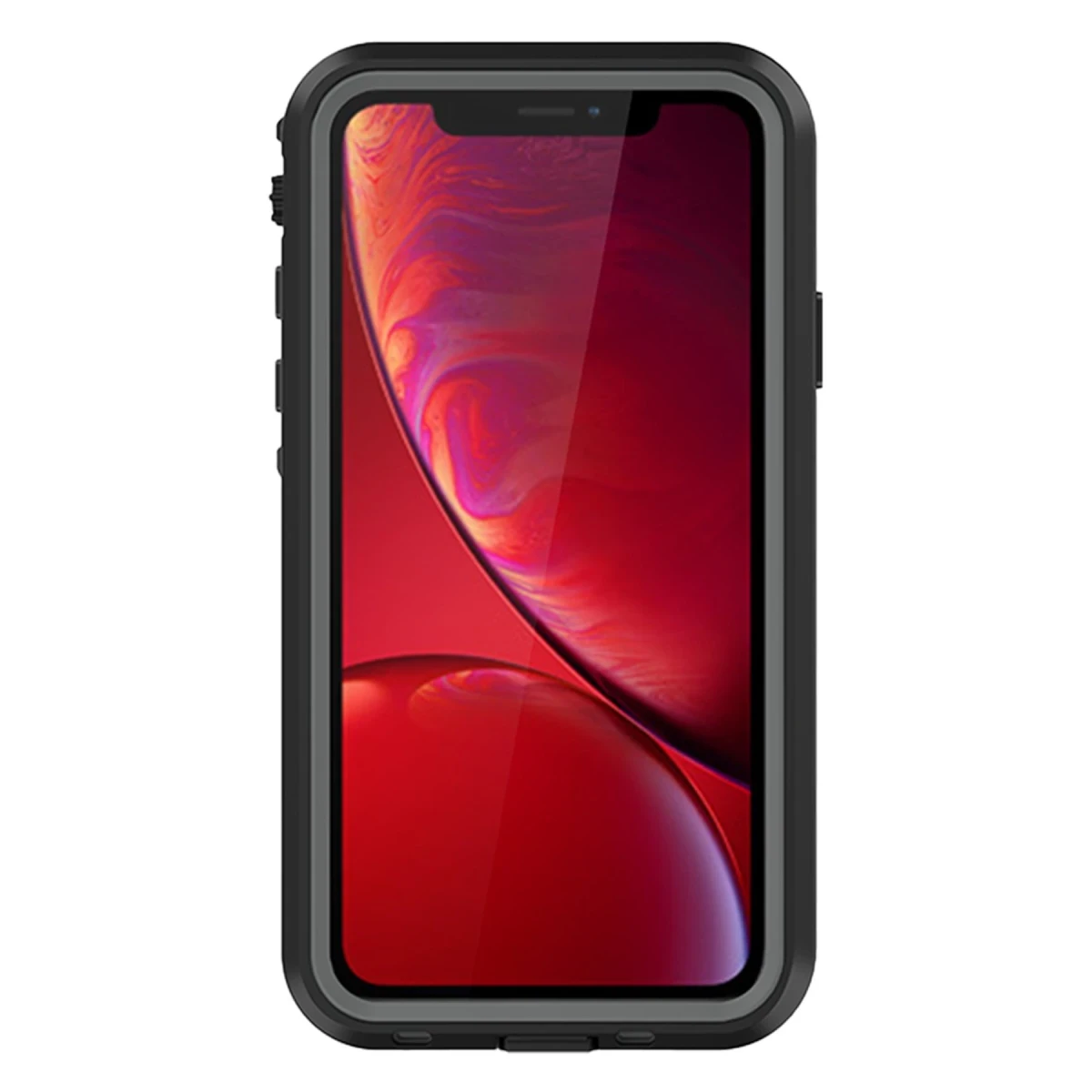 Newface Apple iPhone 11 Kılıf Red Pepper Su Geçirmez Kılıf - Siyah-Gri — görsel 6