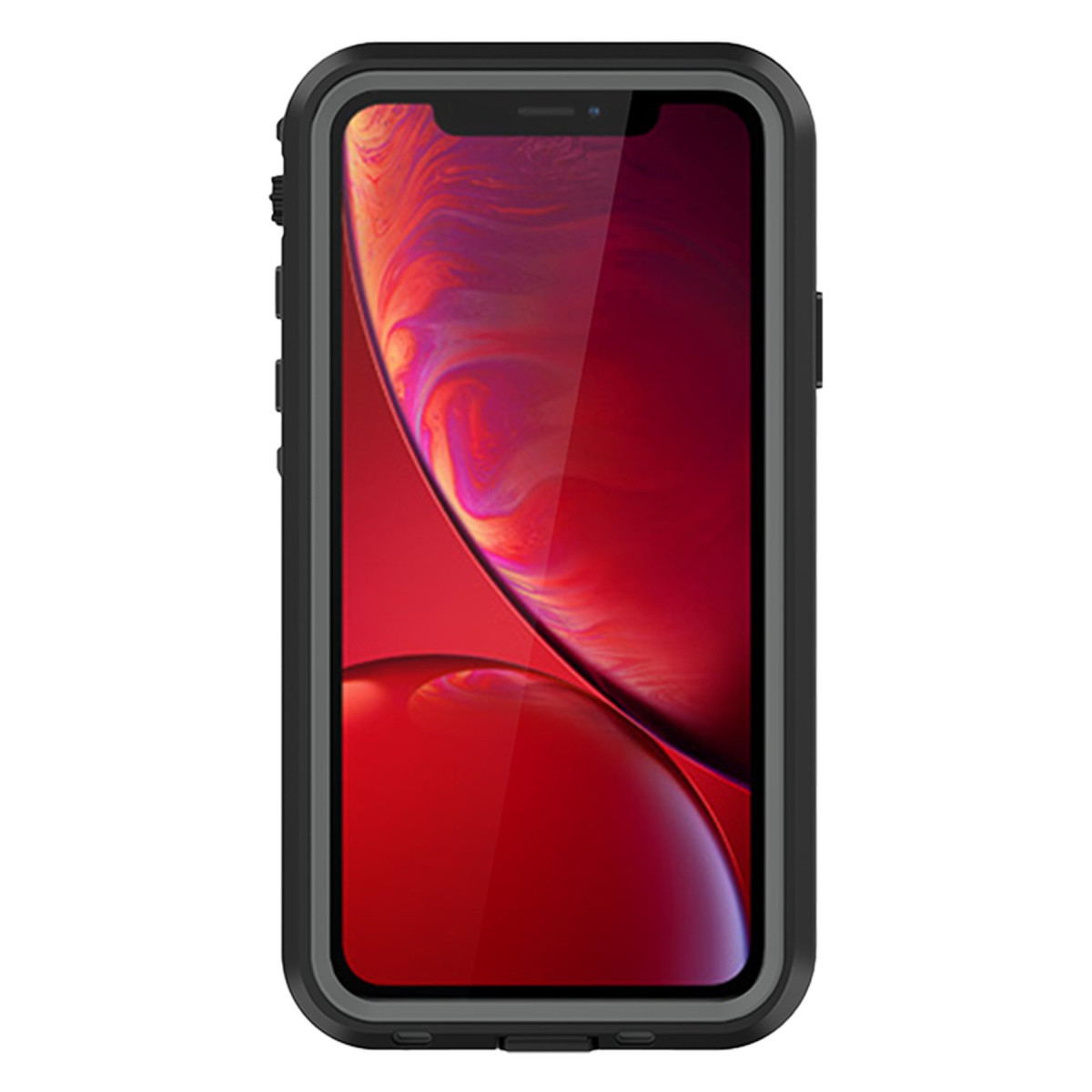 Newface Apple iPhone 11 Kılıf Red Pepper Su Geçirmez Kılıf - Siyah-Gri — görsel 10
