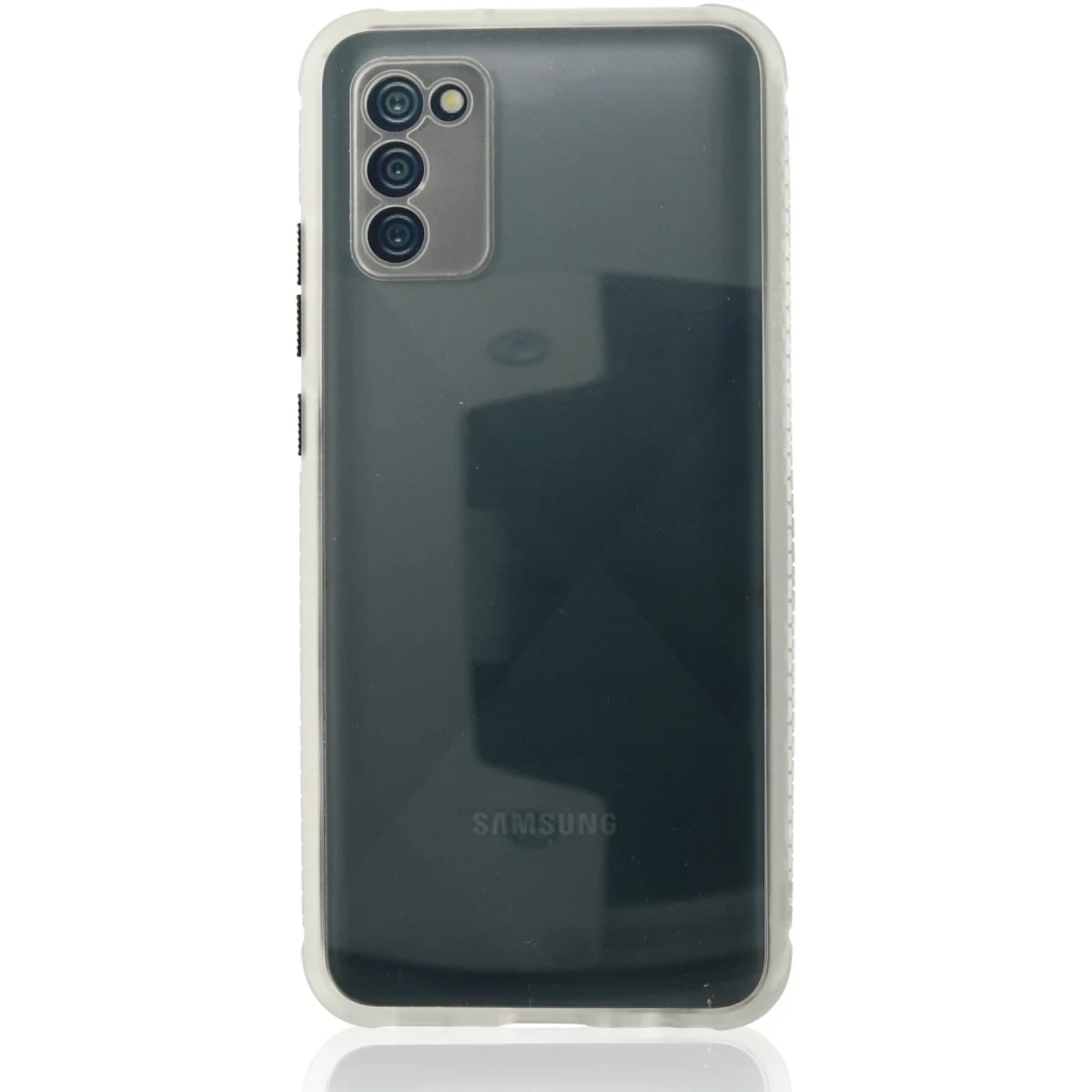 Newface Samsung Galaxy A02S Kılıf Miami Şeffaf Silikon - Şeffaf — görsel 4
