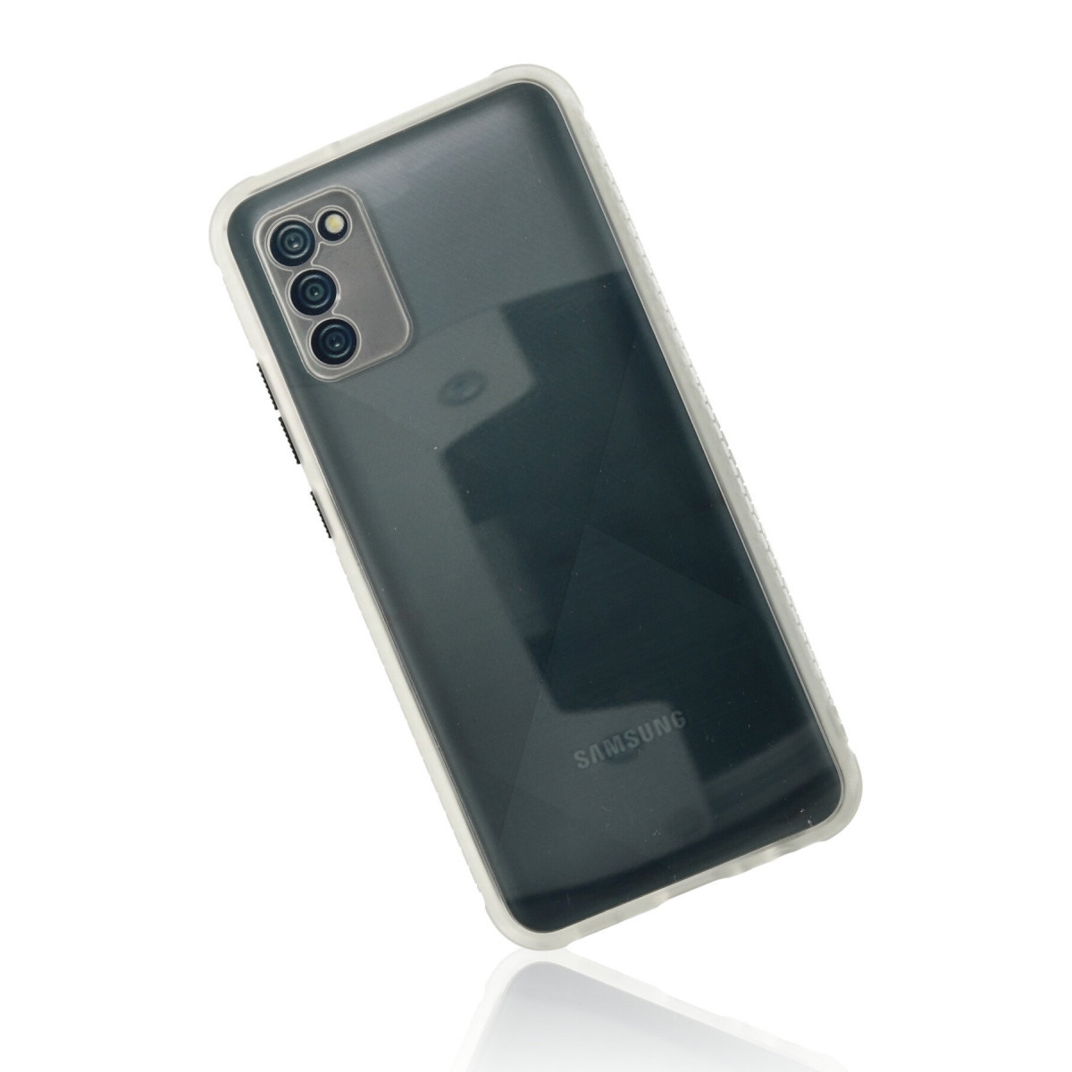 Newface Samsung Galaxy A02S Kılıf Miami Şeffaf Silikon - Şeffaf — görsel 8