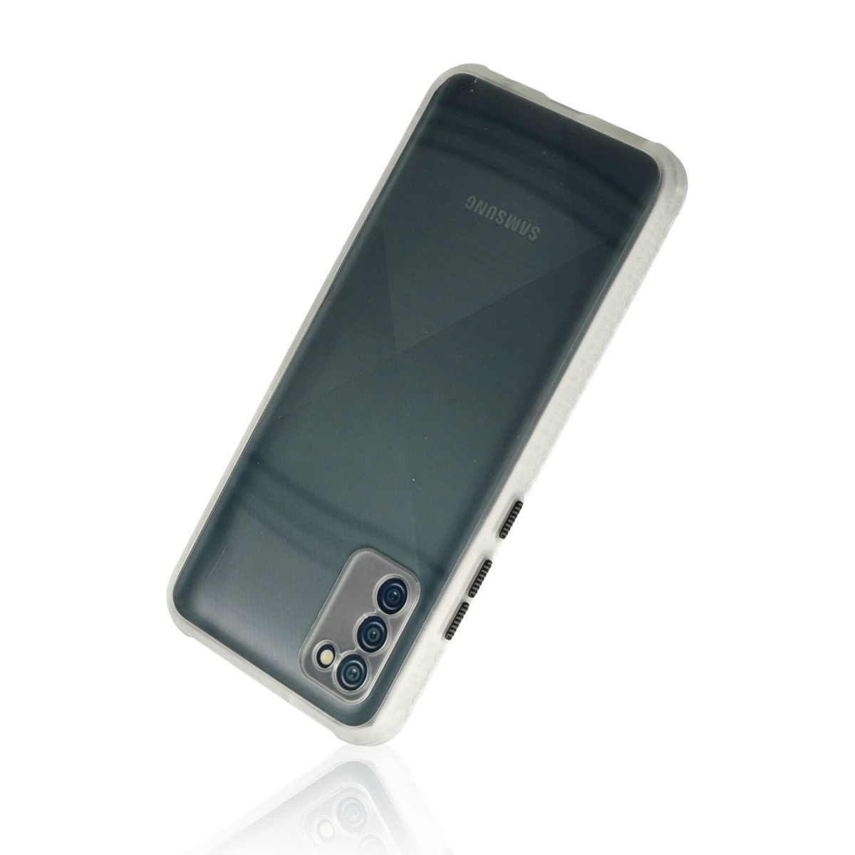 Newface Samsung Galaxy A02S Kılıf Miami Şeffaf Silikon - Şeffaf — görsel 9