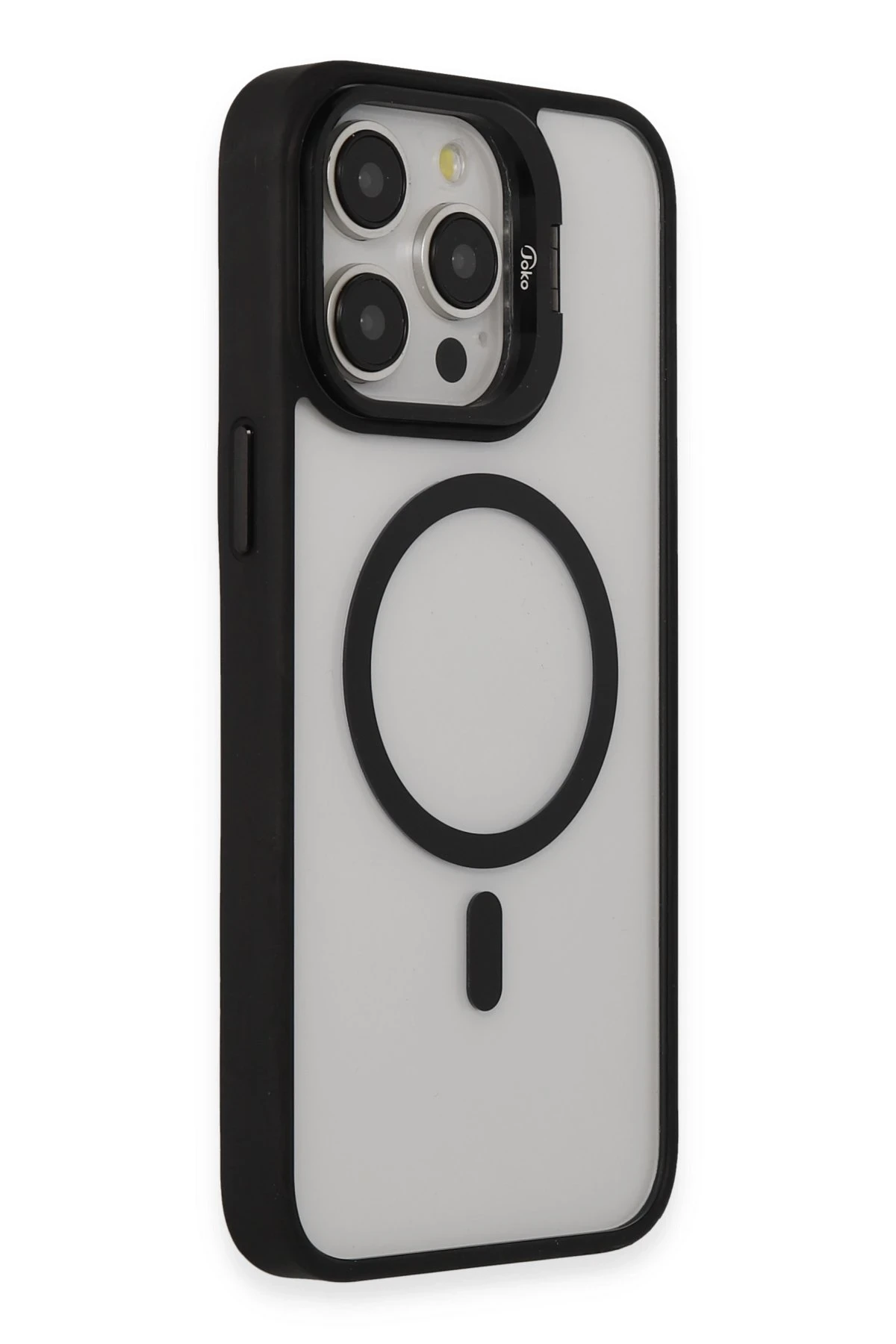 Joko Apple iPhone 14 Pro Max Kılıf Roblox Lens Magsafe Standlı Kapak - Siyah — görsel 2