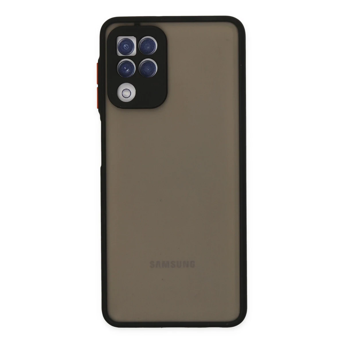 Newface Samsung Galaxy A22 Kılıf Montreal Silikon Kapak - Siyah — görsel 4
