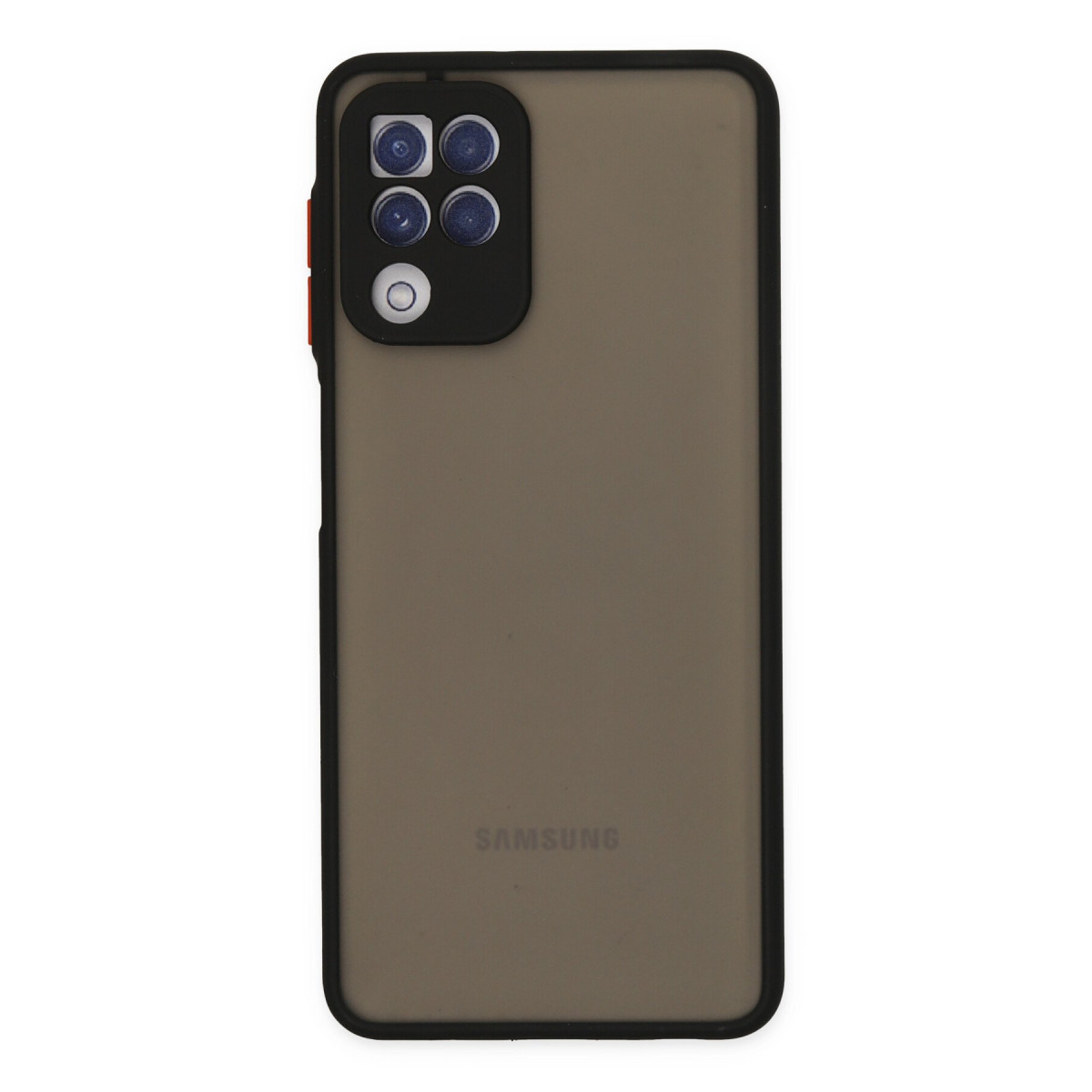 Newface Samsung Galaxy A22 Kılıf Montreal Silikon Kapak - Siyah — görsel 7