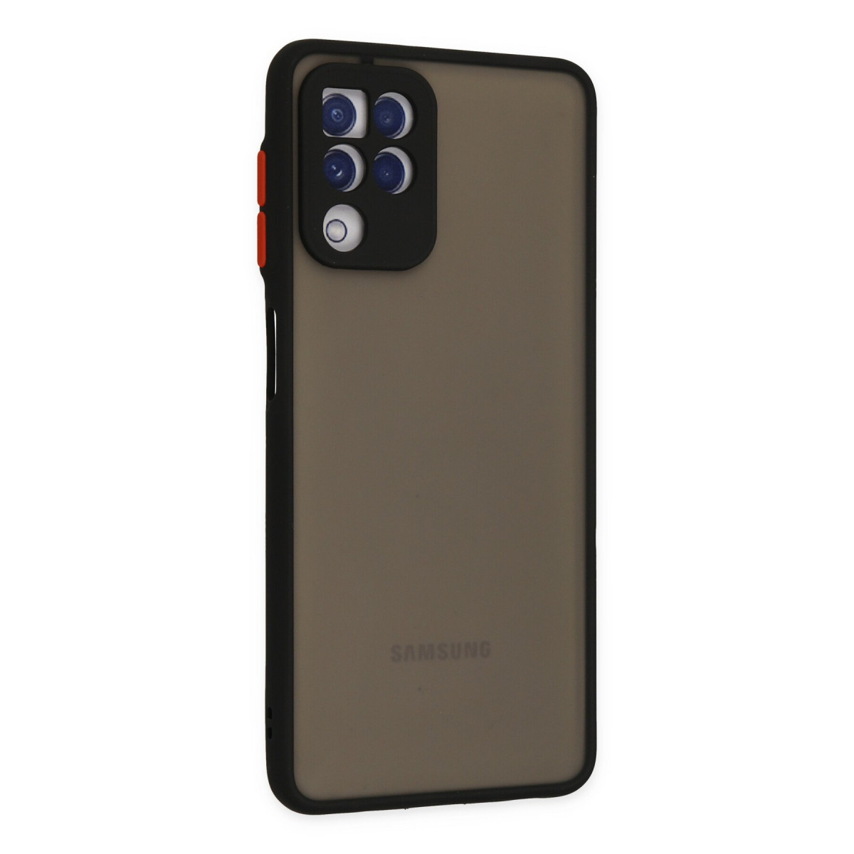 Newface Samsung Galaxy A22 Kılıf Montreal Silikon Kapak - Siyah — görsel 8