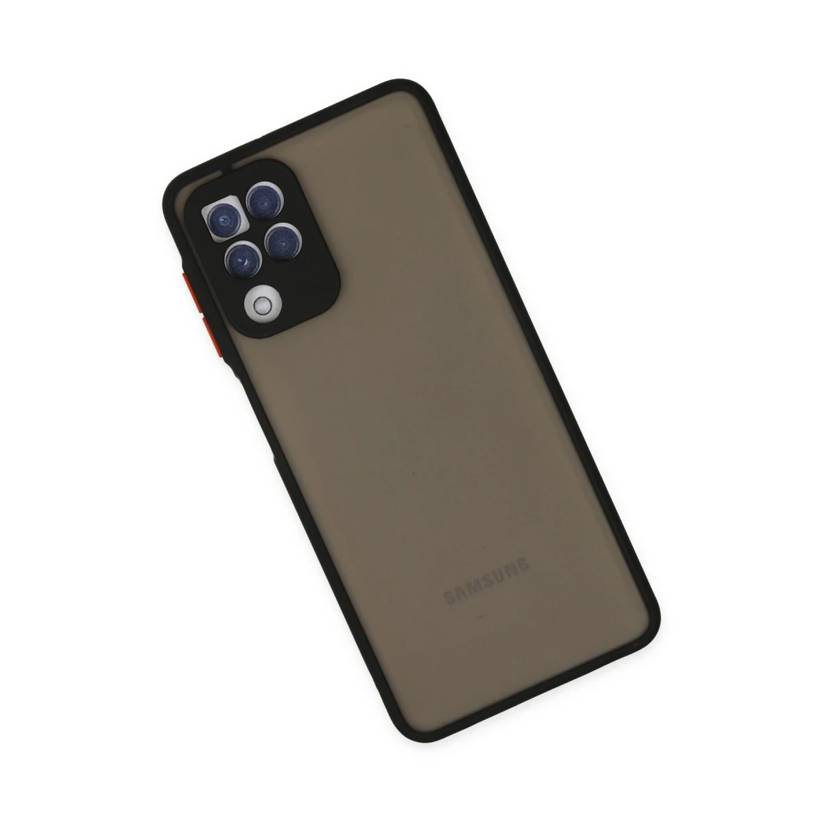 Newface Samsung Galaxy A22 Kılıf Montreal Silikon Kapak - Siyah — görsel 6