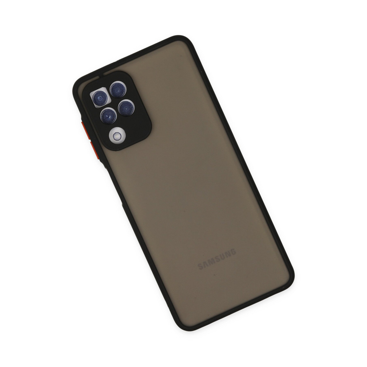 Newface Samsung Galaxy A22 Kılıf Montreal Silikon Kapak - Siyah — görsel 9