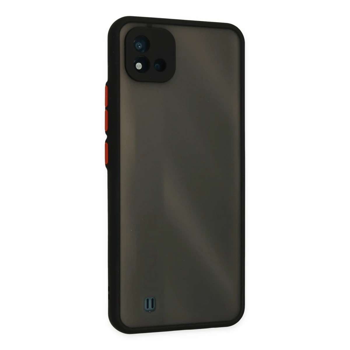 Newface Realme C11 2021 Kılıf Montreal Silikon Kapak - Siyah — görsel 6