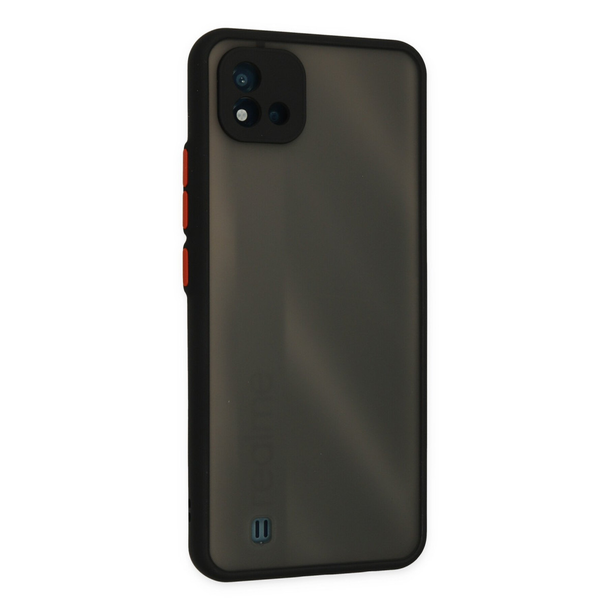 Newface Realme C11 2021 Kılıf Montreal Silikon Kapak - Siyah — görsel 9