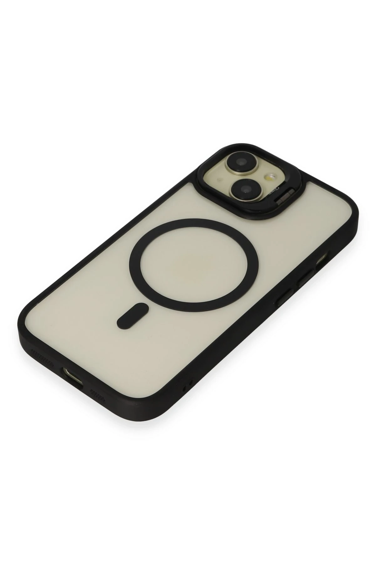 Joko Apple iPhone 15 Kılıf Roblox Lens Magsafe Standlı Kapak - Siyah — görsel 4