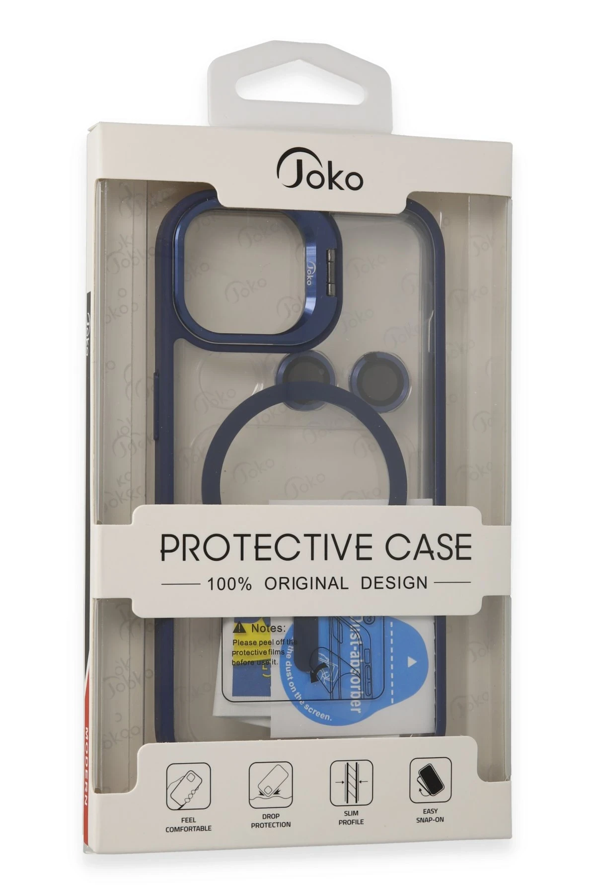 Joko Apple iPhone 15 Kılıf Roblox Lens Magsafe Standlı Kapak - Siyah — görsel 6