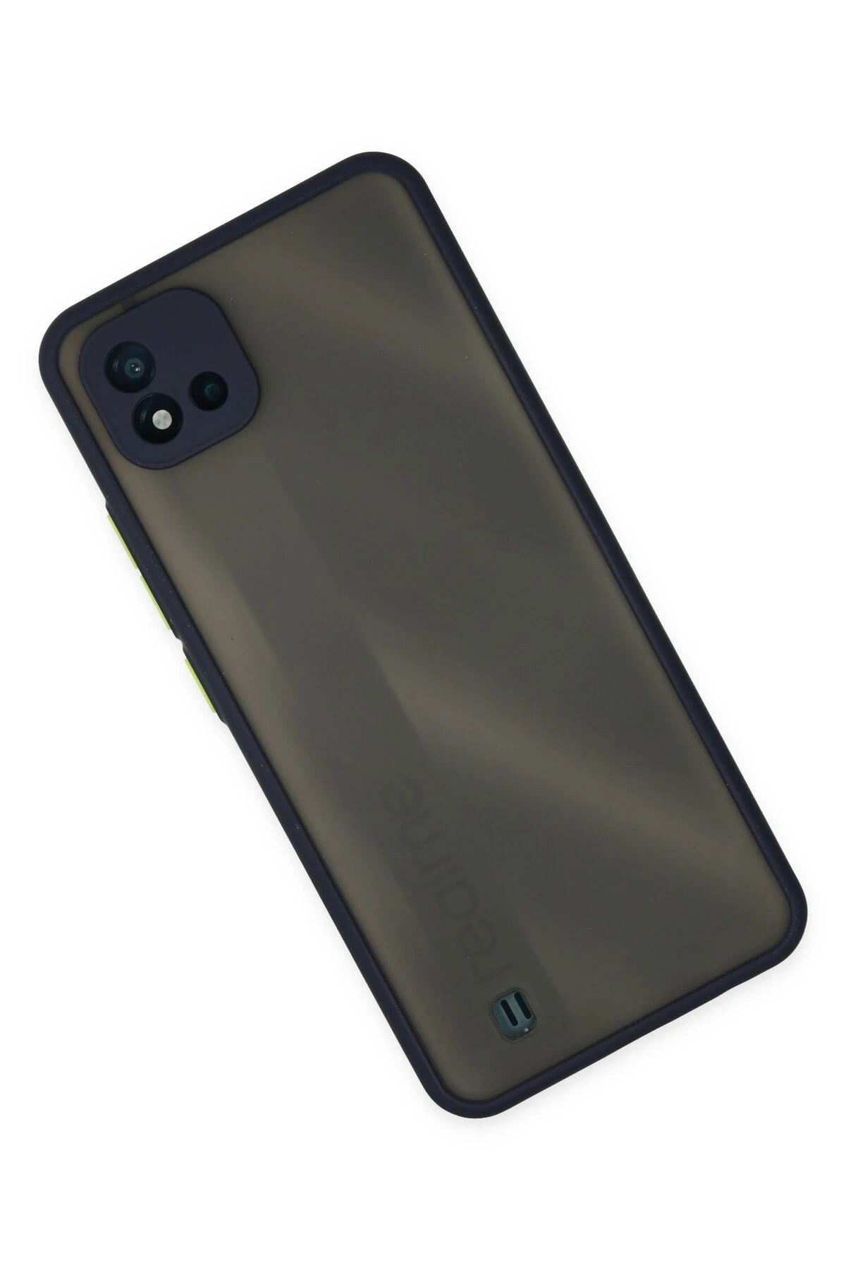 Newface Realme C11 2021 Kılıf Montreal Silikon Kapak - Lacivert