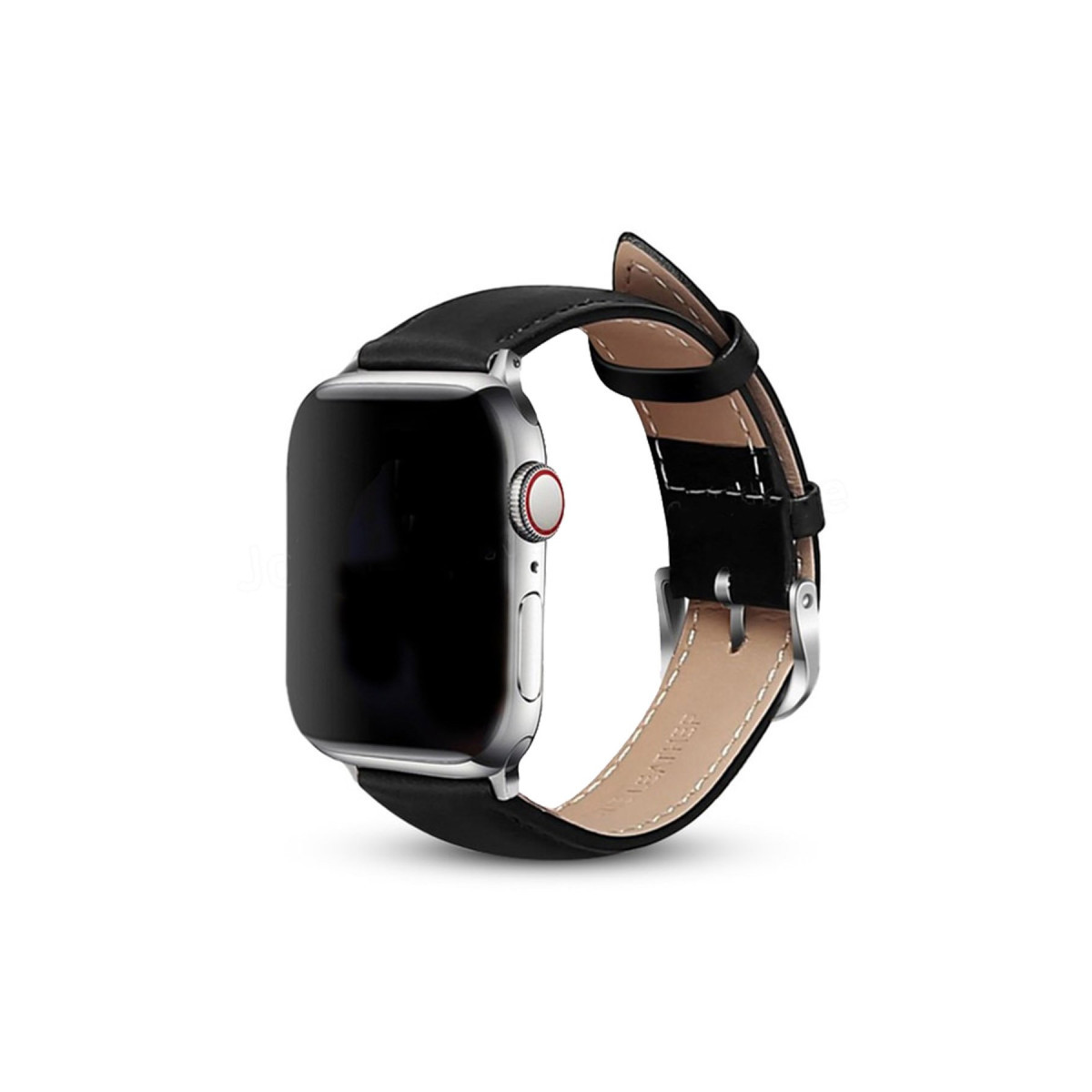 Newface Apple Watch 42mm NL26 Deri Kordon - Siyah — görsel 7