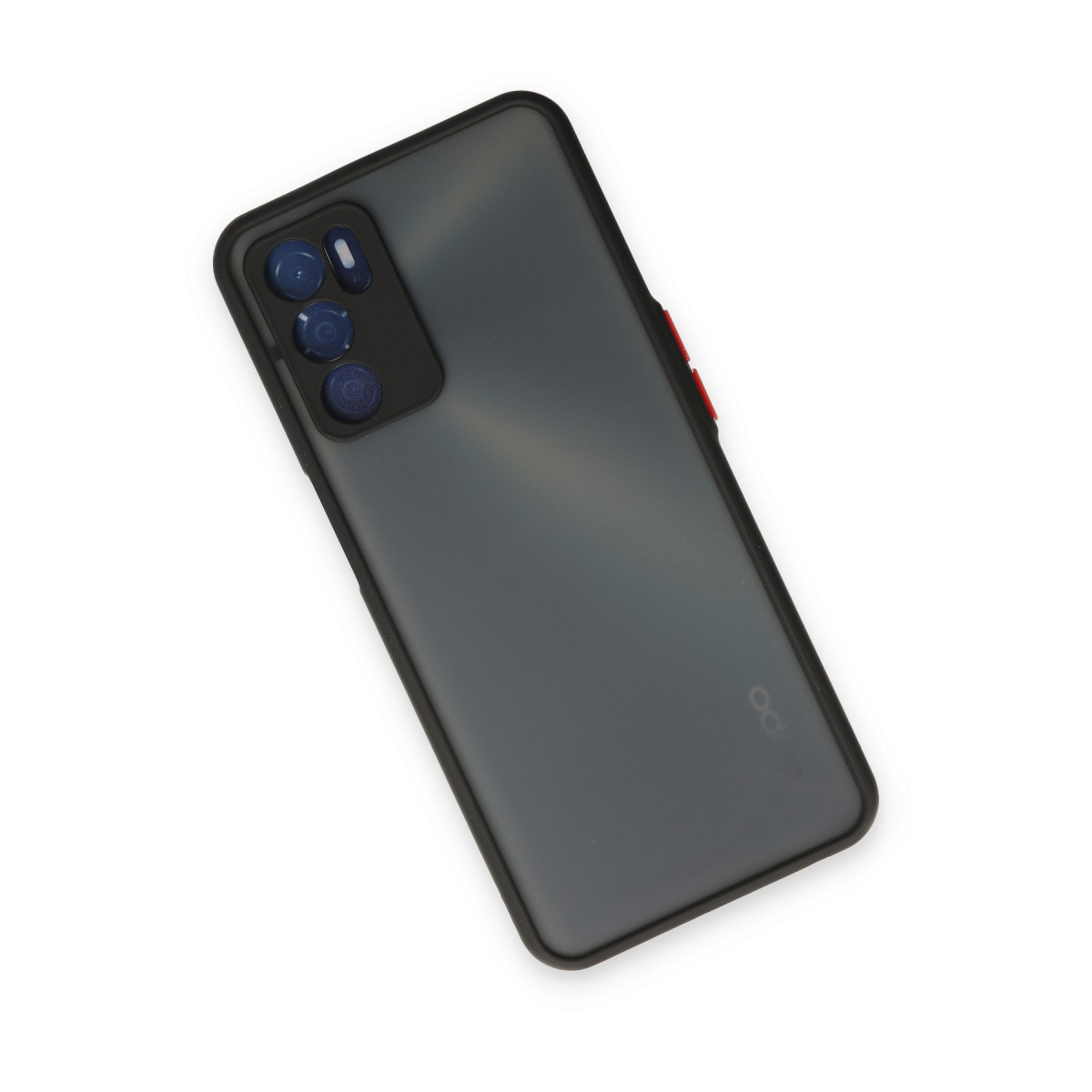 Newface Oppo A16 Kılıf Montreal Silikon Kapak - Siyah — görsel 9