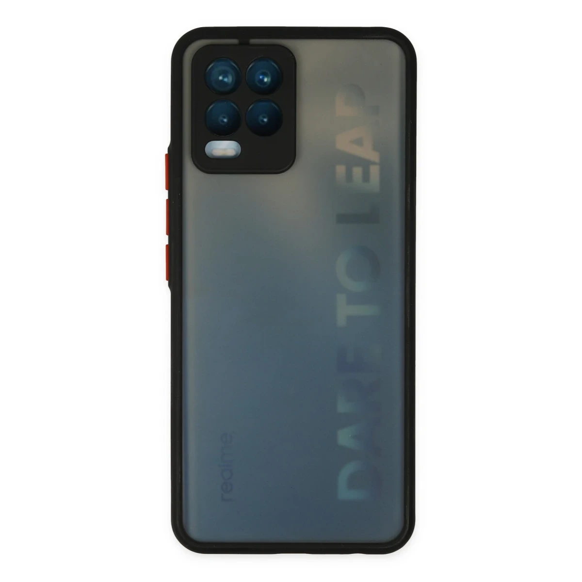 Newface Realme 8 Kılıf Montreal Silikon Kapak - Siyah — görsel 4