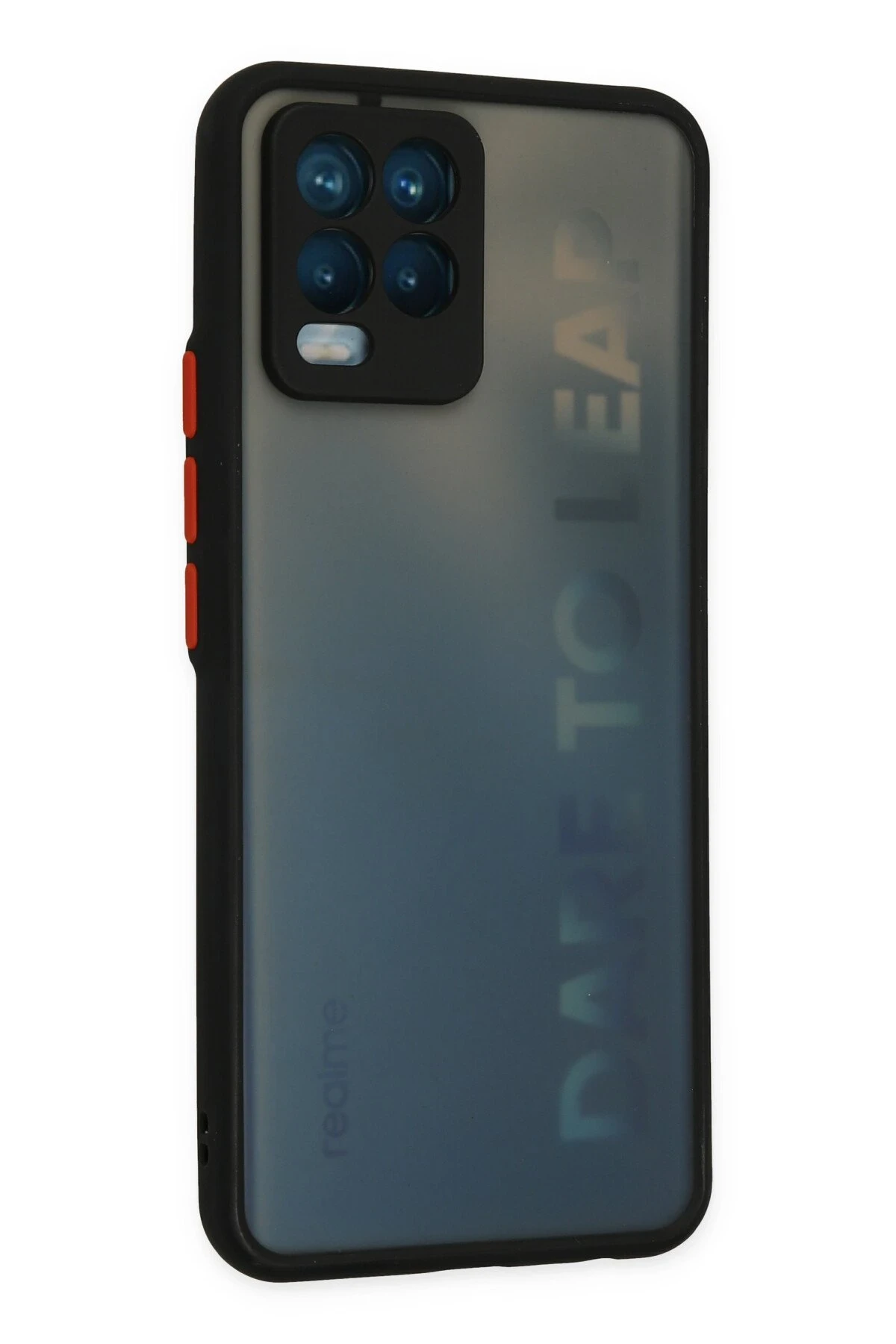 Newface Realme 8 Kılıf Montreal Silikon Kapak - Siyah — görsel 3