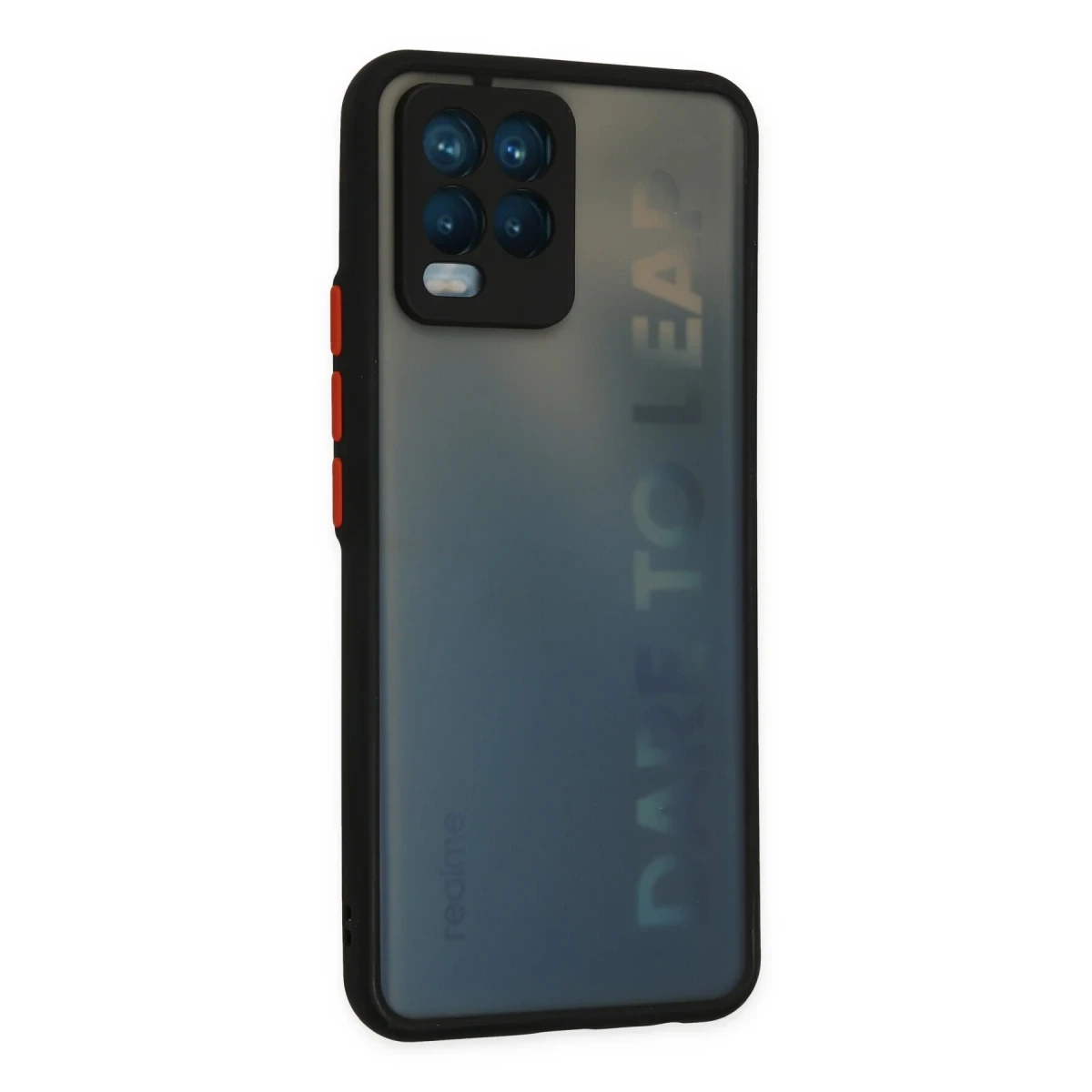 Newface Realme 8 Kılıf Montreal Silikon Kapak - Siyah — görsel 6