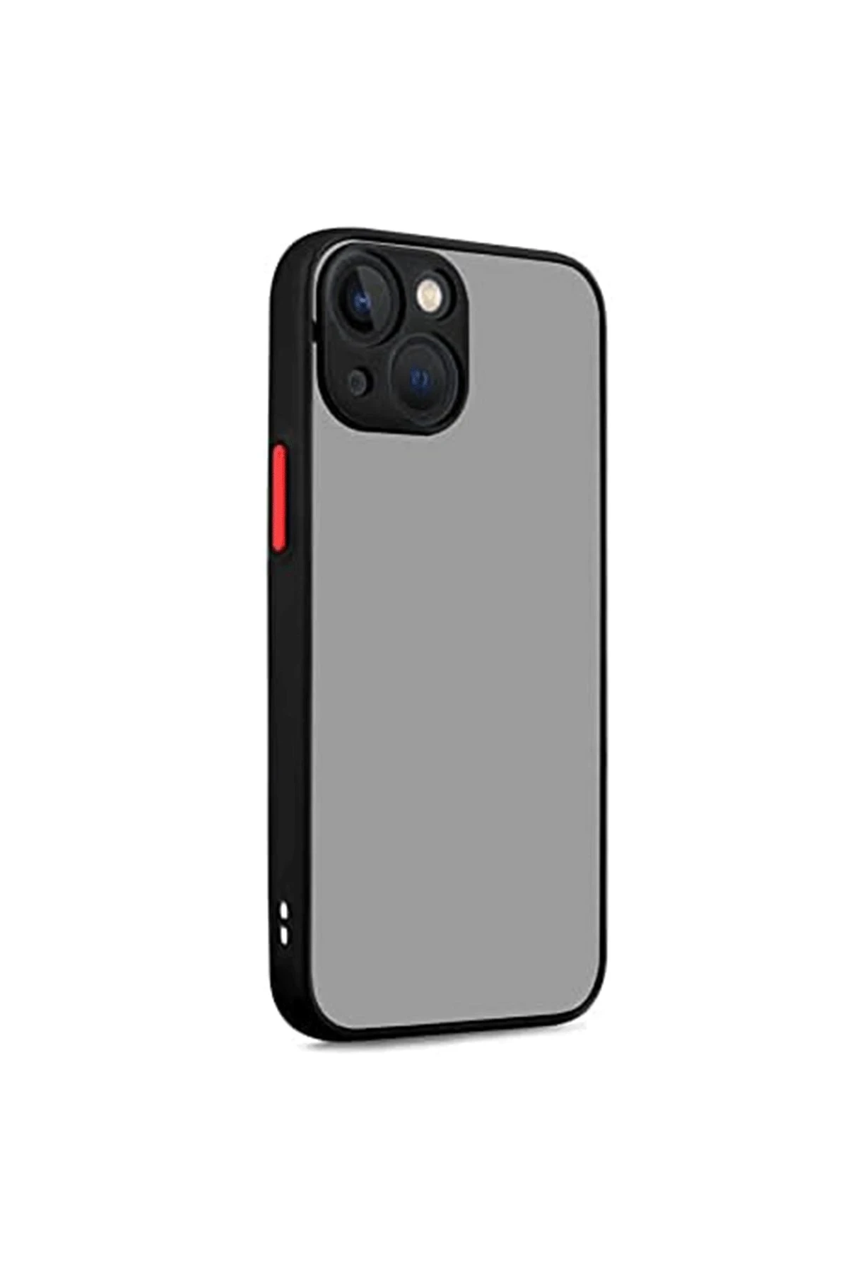 Newface iPhone 13 Kılıf Montreal Silikon Kapak - Siyah