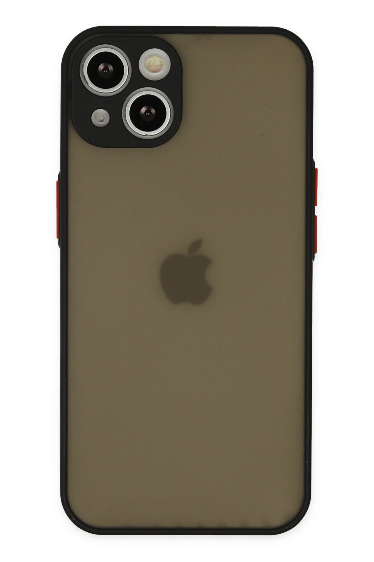 Newface Apple iPhone 13 Mini Kılıf Montreal Silikon Kapak - Siyah