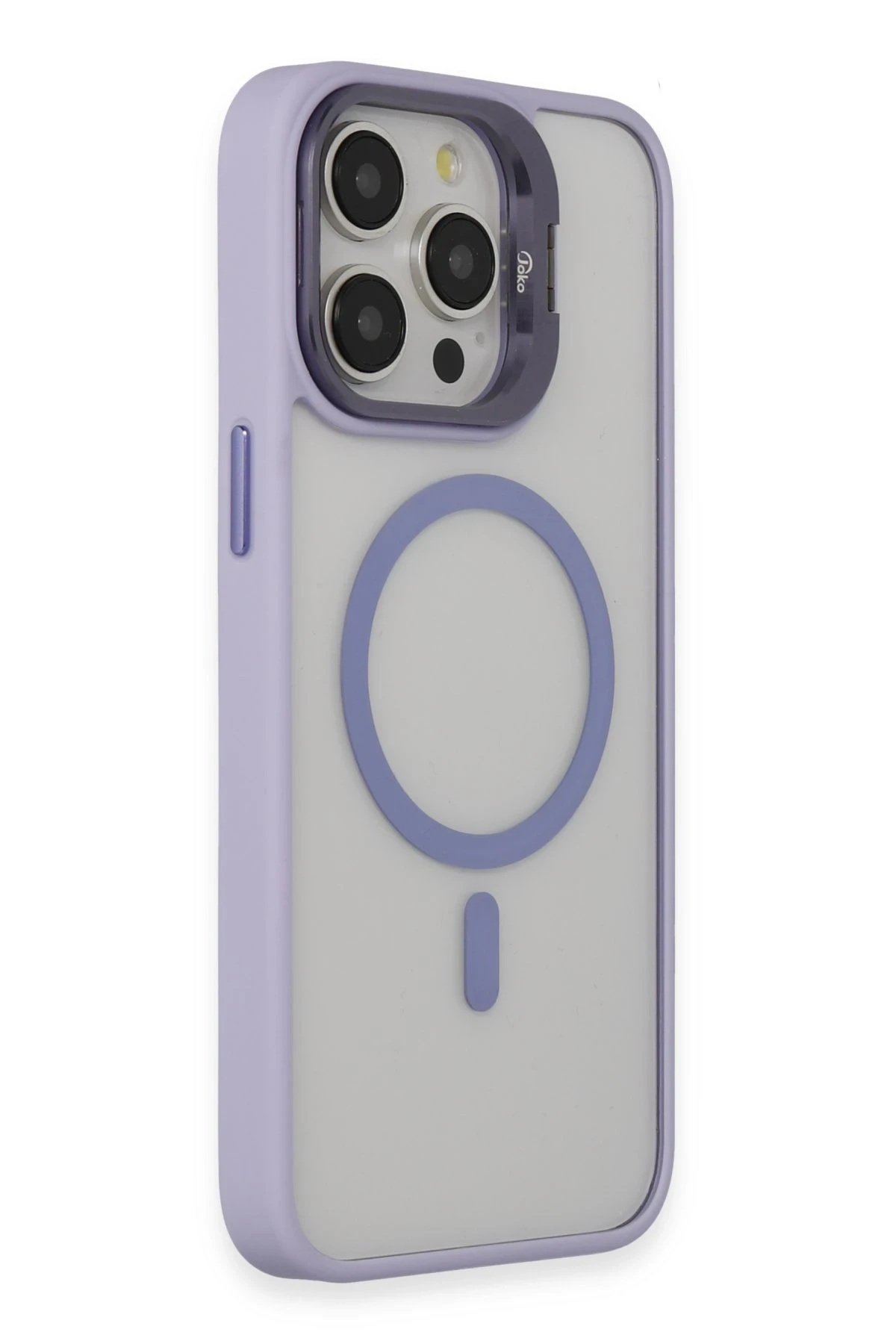 Joko iPhone 15 Pro Kılıf Roblox Lens Magsafe Standlı Kapak - Lila