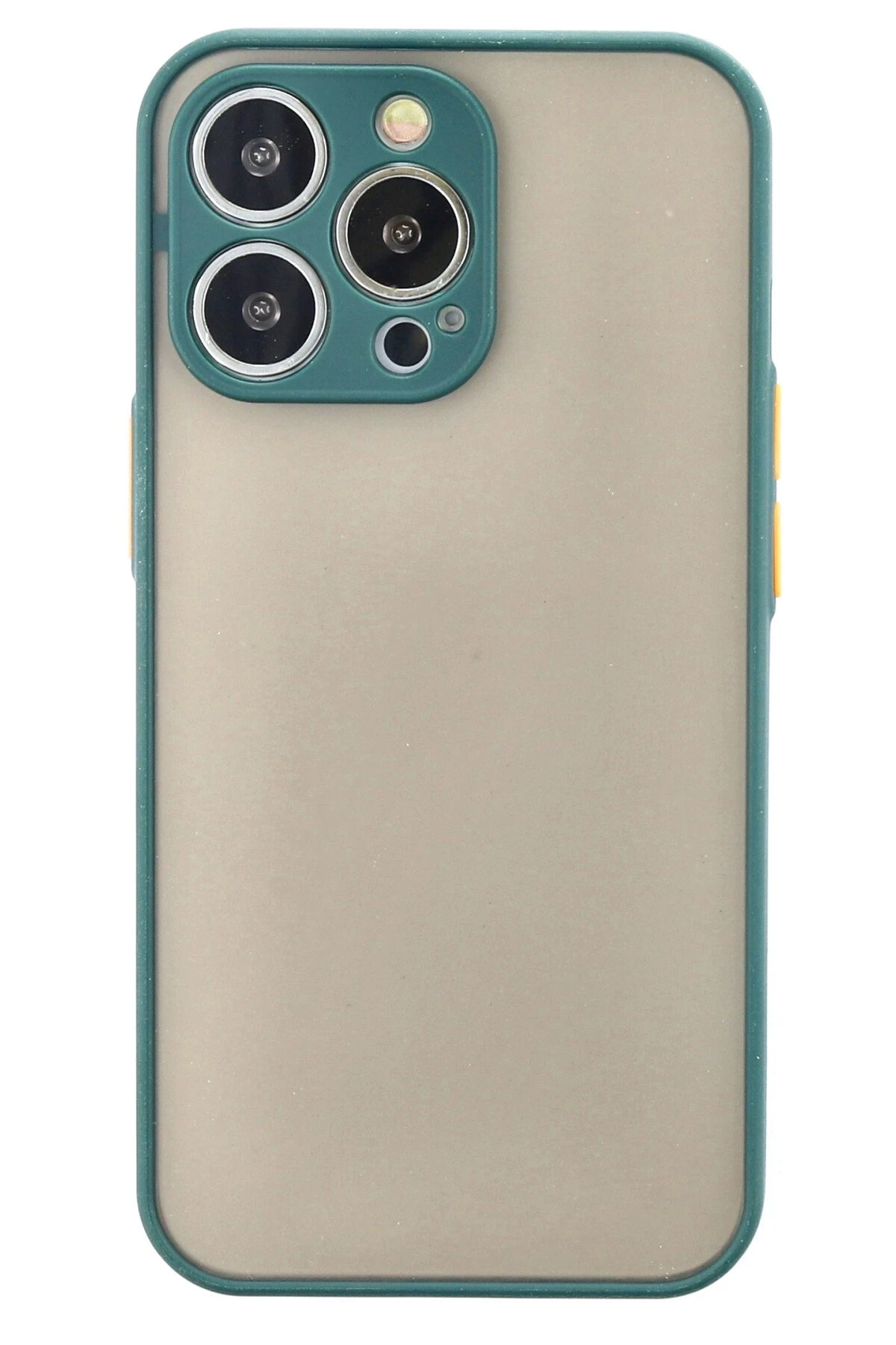 Newface iPhone 13 Pro Kılıf Montreal Silikon Kapak - Yeşil