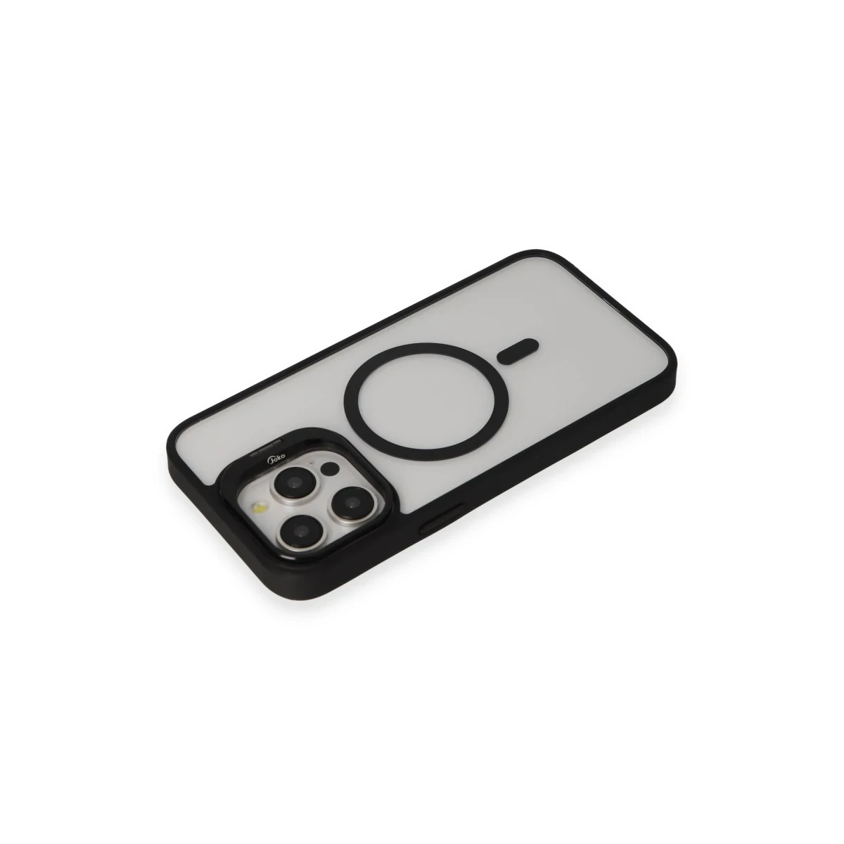 Joko Apple iPhone 15 Pro Max Kılıf Roblox Lens Magsafe Standlı Kapak - Siyah — görsel 10